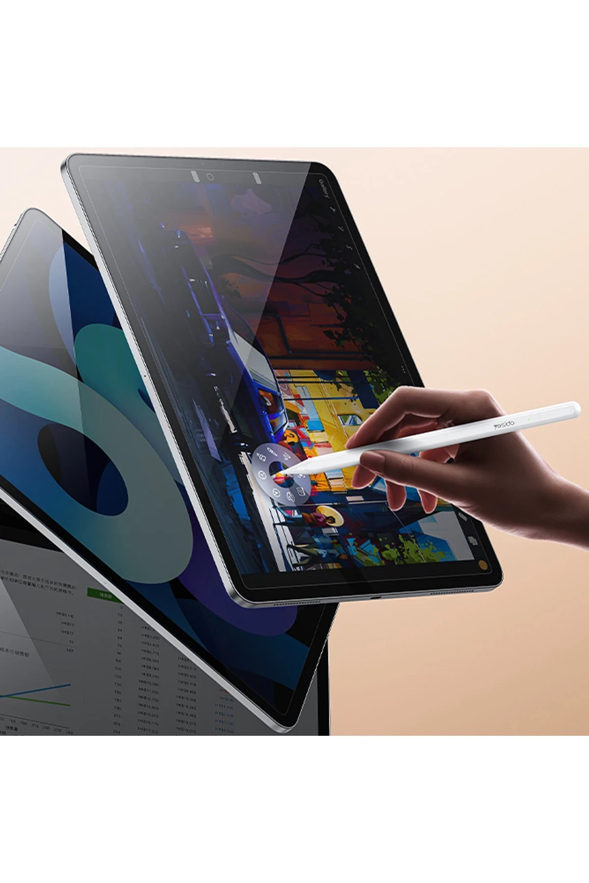 Yesido ST16 BT Capasitive Type-C Dokunmatik Stylus Pen Kalem