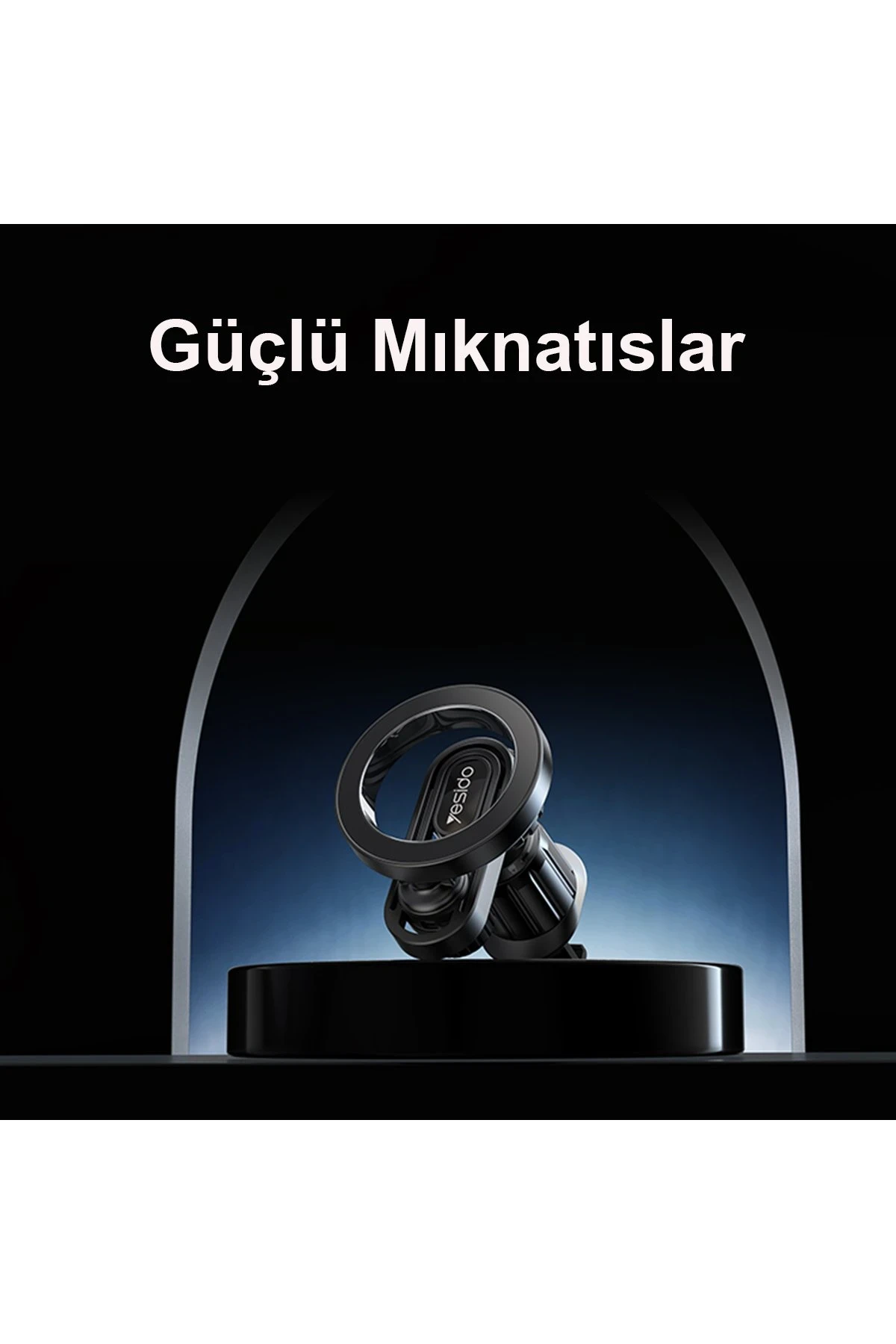 Yesido C157 Ayarlanabilir Izgara Klipsli Manyetik Magsafe Araç Tutucu