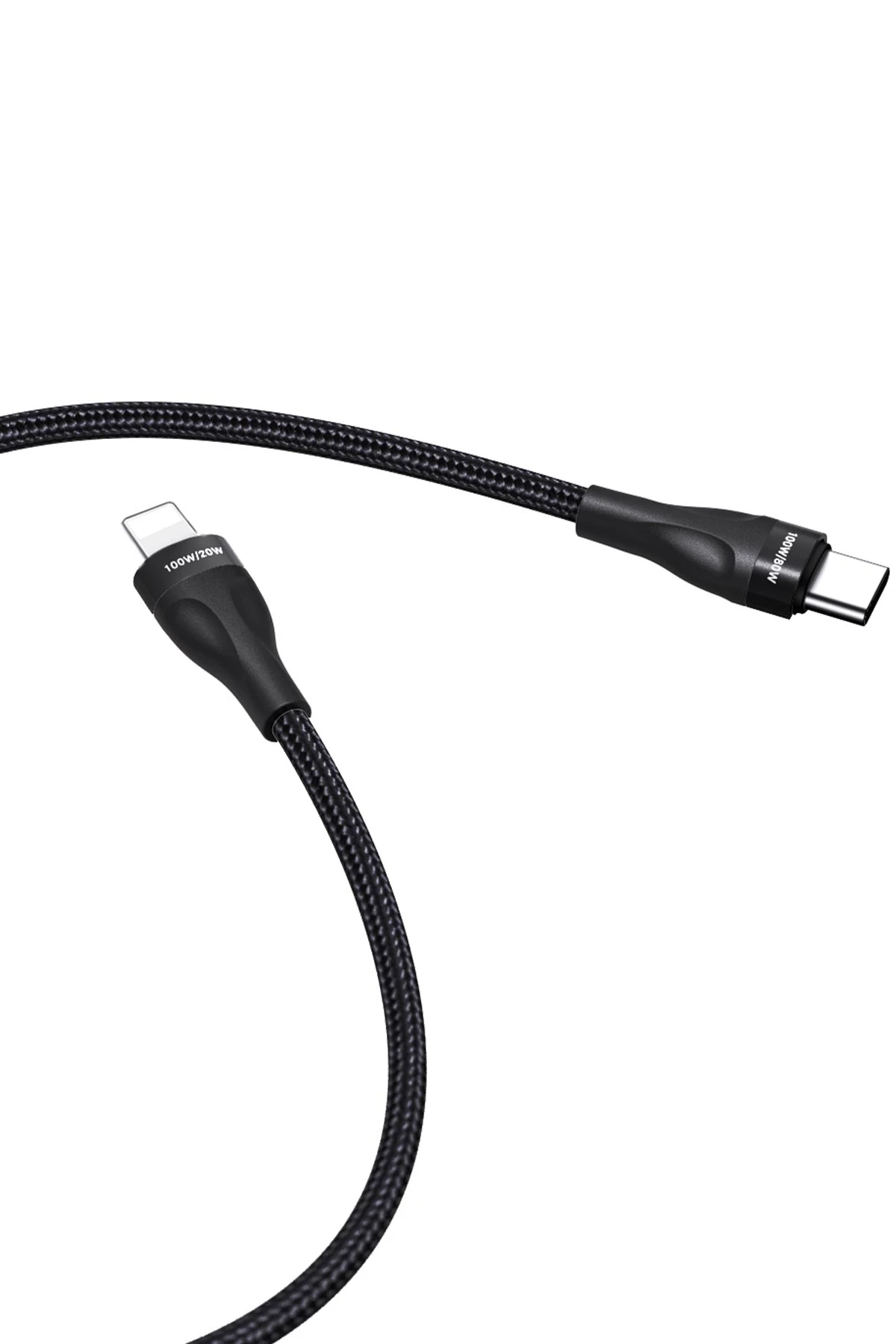 Yesido CA87 1.4M Type-C to 100W Type-C ve 20W Lightning Çift Çıkışlı 2in1 PD Hızlı Şarj Kablosu