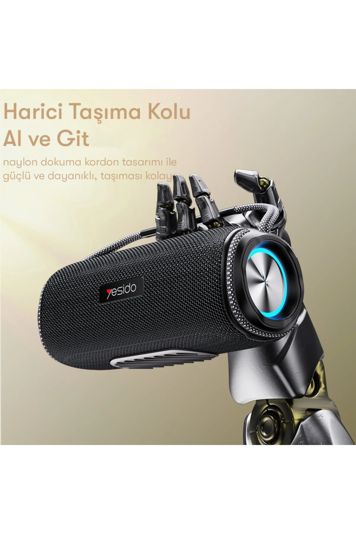 Yesido YSW11 El Fenerli Kablosuz Hoparlör