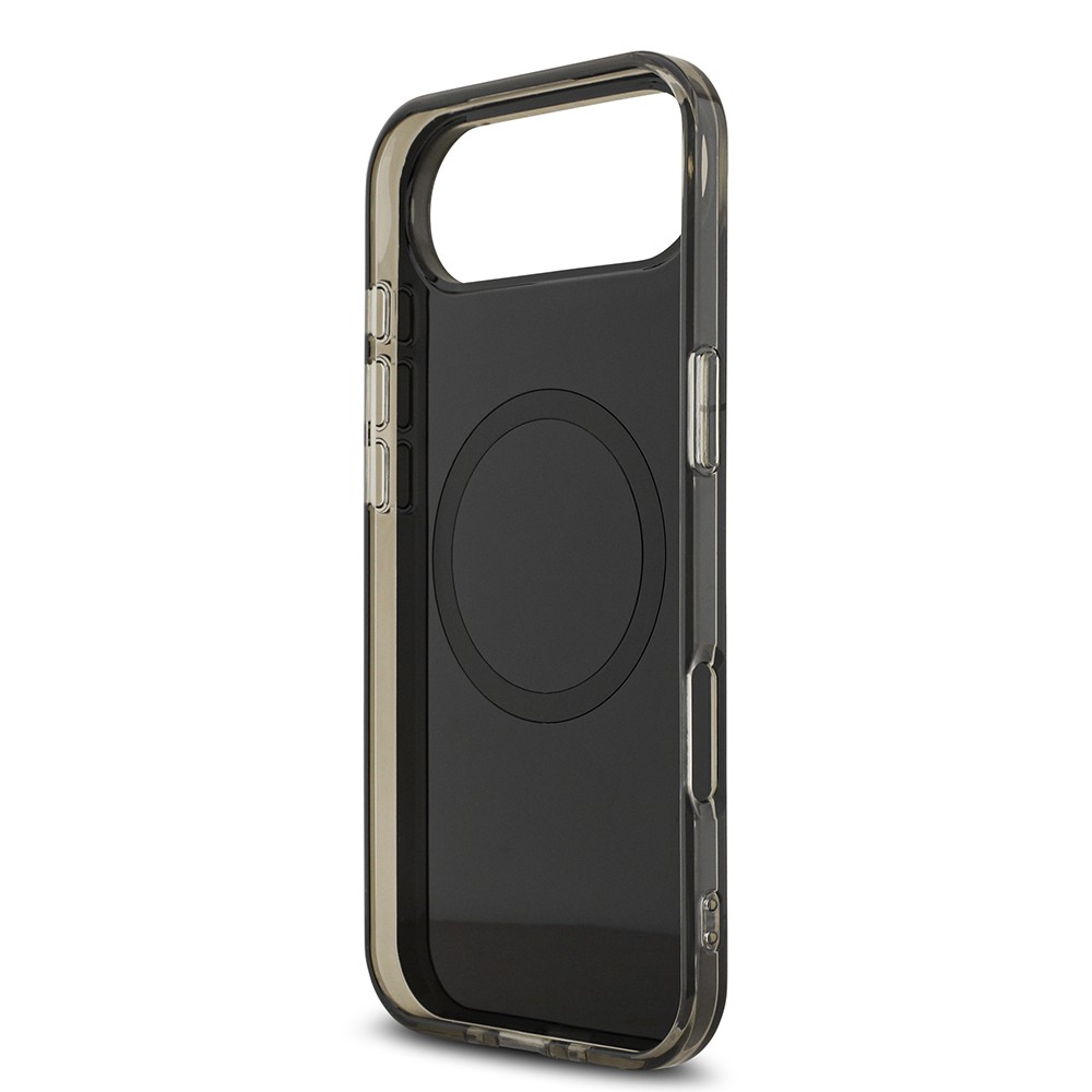 Apple iPhone 17 Air Kılıf AMG Orjinal Lisanslı M-safe Şarj Özellikli IML Baskı Logolu Çift Katmanlı Bow Lines Kapak