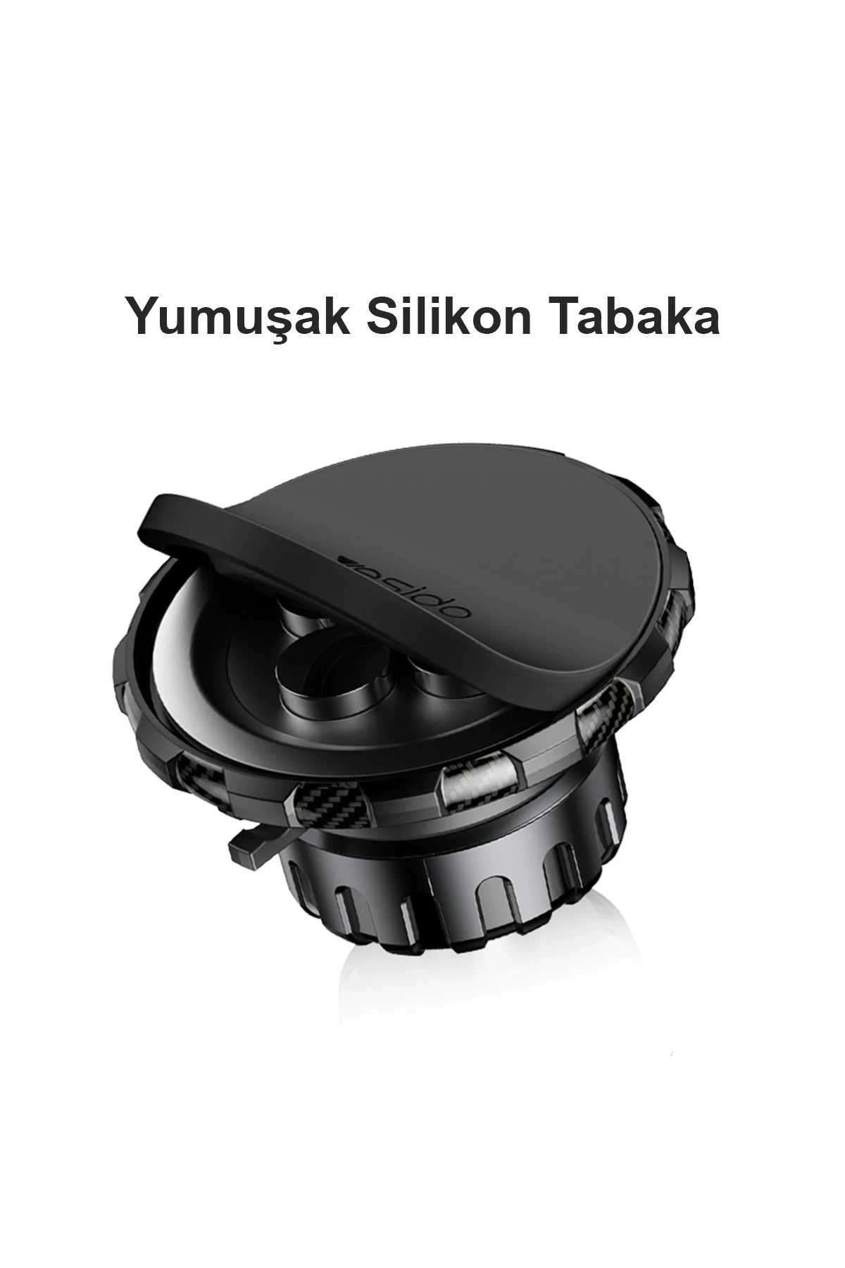 Yesido C159 2in1 Izgara Klipsli ve Yapışkanlı 360 Derece Ayarlanabilir Manyetik Magsafe Araç Tutucu
