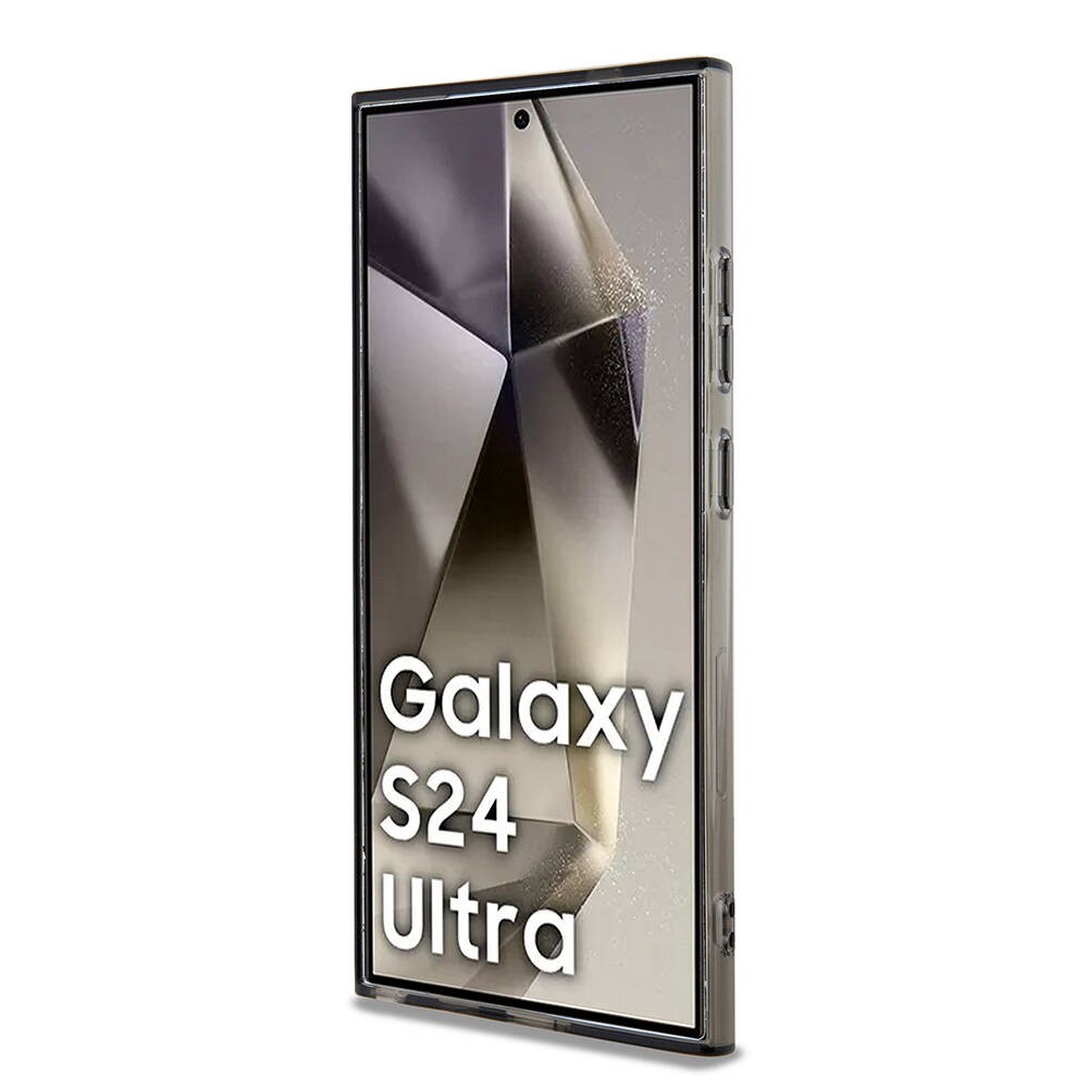 Galaxy S24 Ultra Kılıf Karl Lagerfeld Orjinal Lisanslı M-safe Şarj Özellikli Karl Head IML Baskılı Kapak