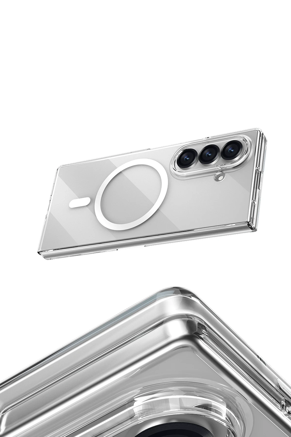 Keephone Samsung Galaxy Z Fold 7 X-Crystal Slim Magsafe Kılıf