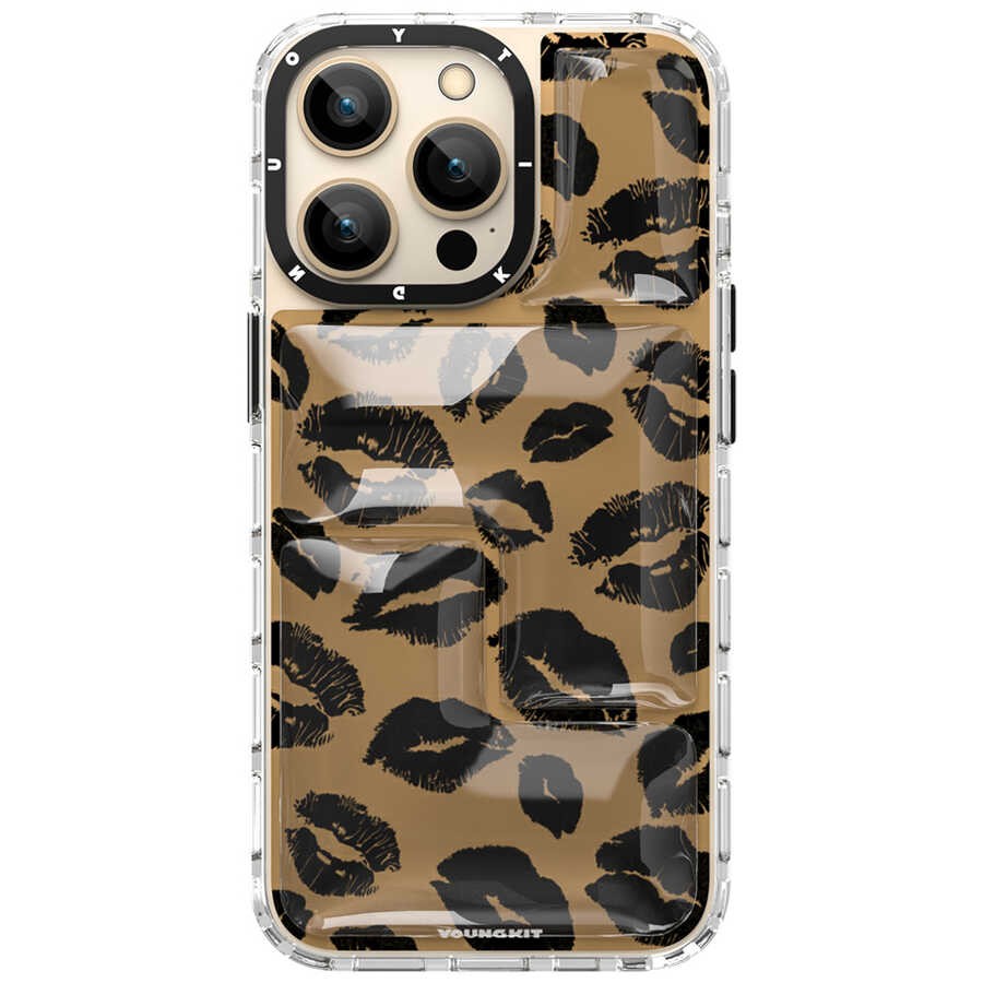 Apple iPhone 12 Pro Max Kılıf YoungKit Leopard Article Serisi Kapak