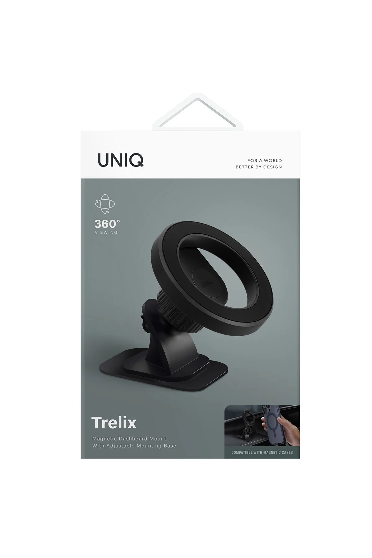 Uniq Trelix Manyetik Mıknatıslı 360 Dönen Holder