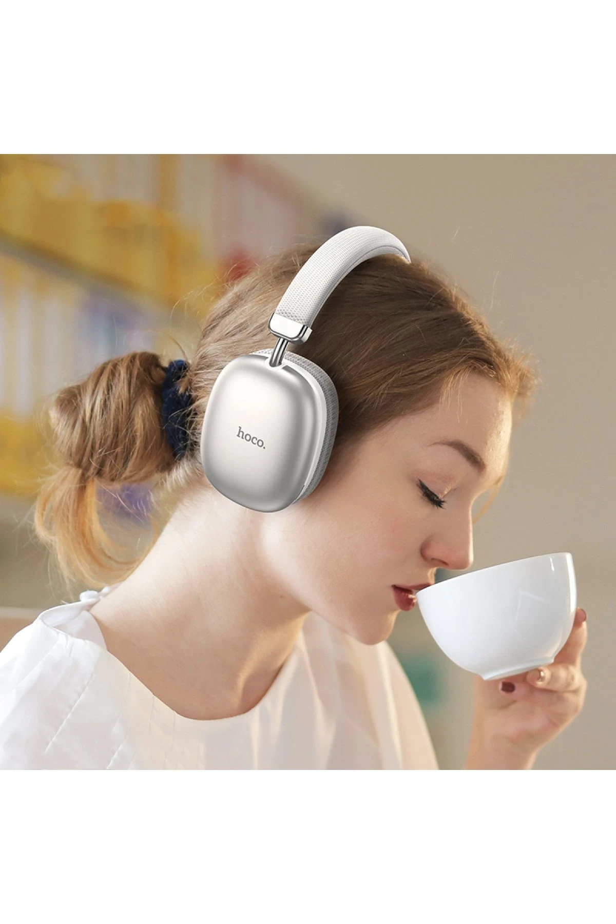 Hoco. W35 Kablosuz Bluetooth Kafaüstü Kulaklık
