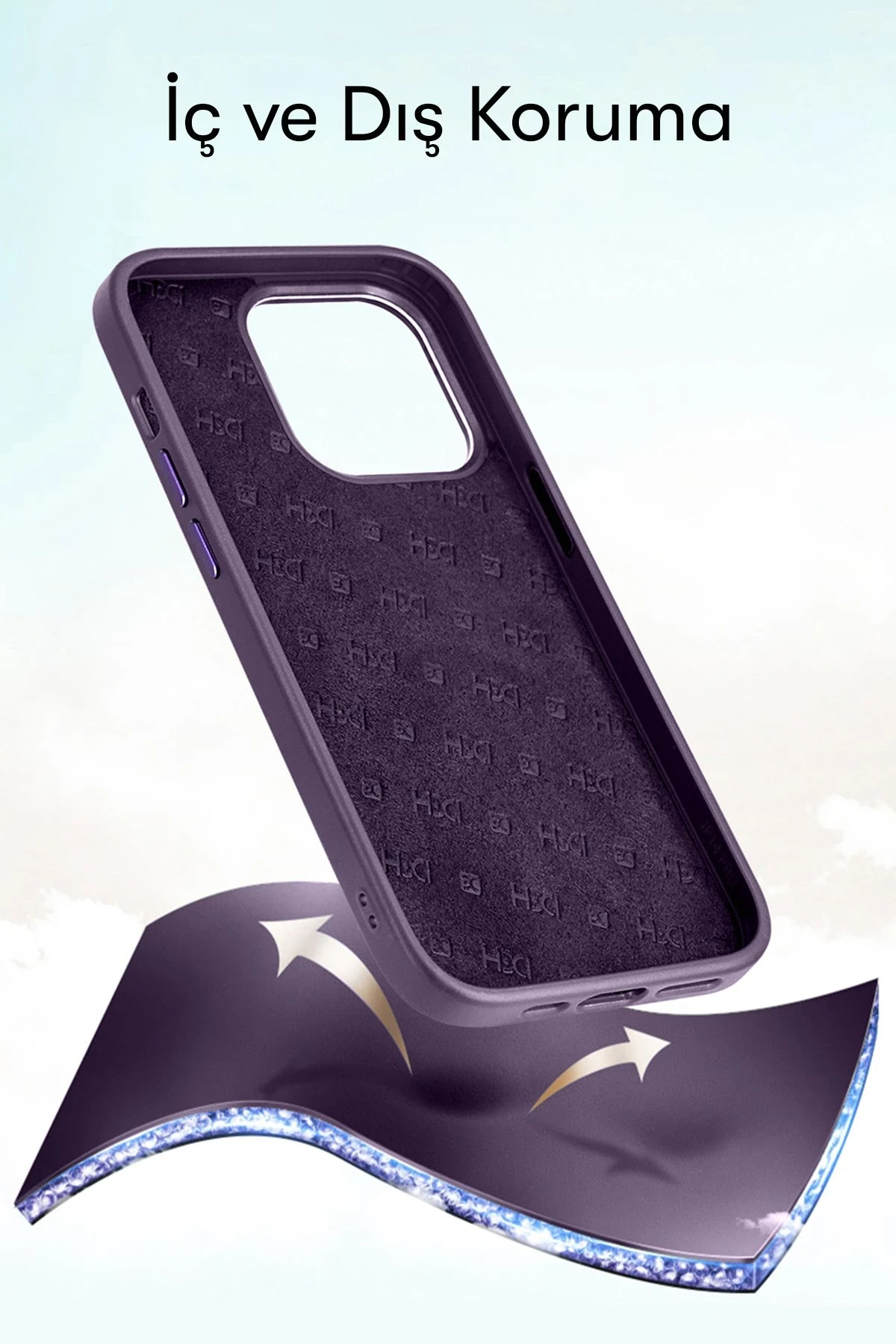 HDD iPhone 14 Pro Max Kılıf HBC-163 Times Kapak