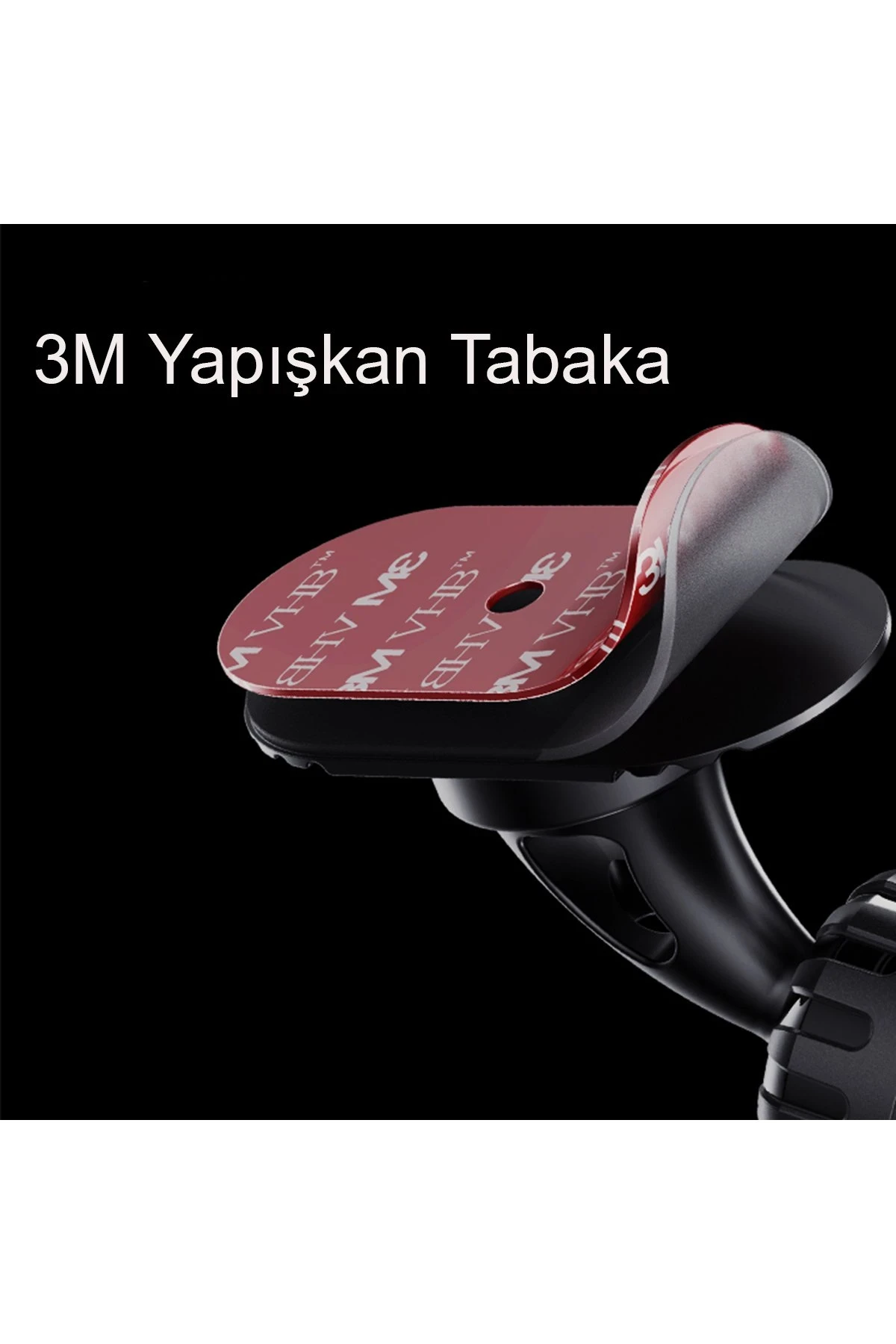Yesido C153 2in1 Izgara Klipsli ve Yapışkanlı 360 Derece Ayarlanabilir Manyetik Magsafe Araç Tutucu
