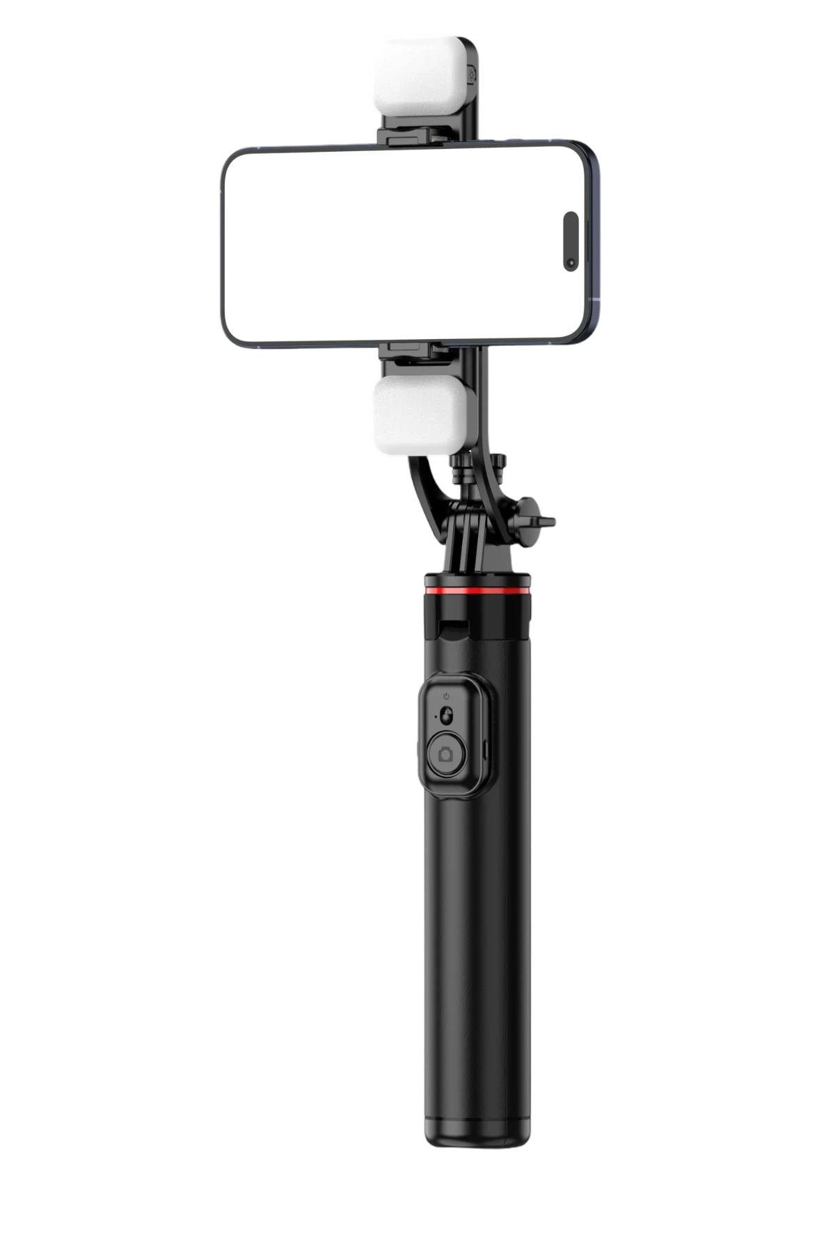 Keephone KP-LA01 Selfy 360 Derece Ayarlanabilir Led Işıklı 133.5cm BT Selfie Çubuğu