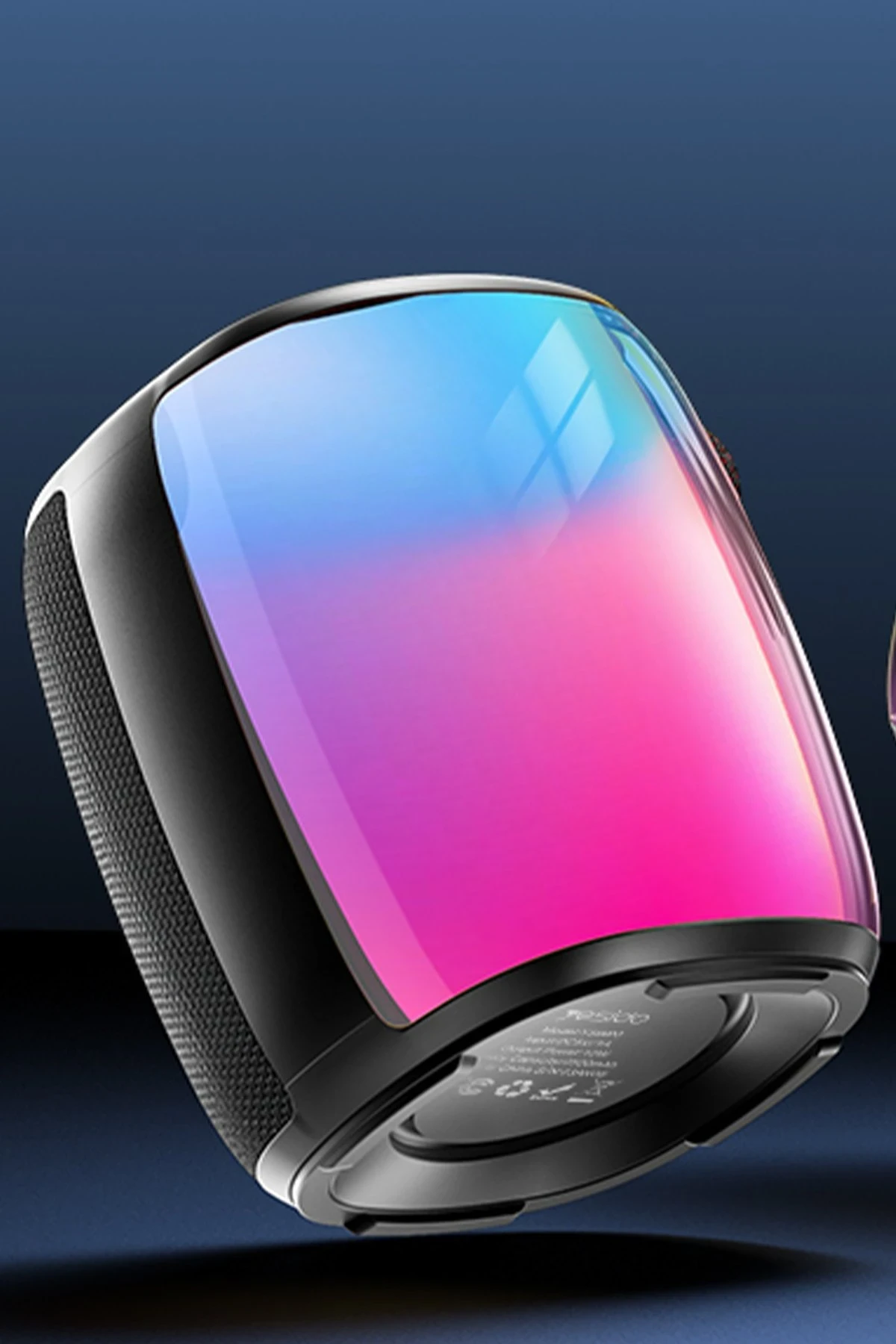 Yesido YSW20 10W Dahili Hoparlörlü 2500 mAh Bataryalı BT 5.3 RGB Kablosuz Mini Hoparlör