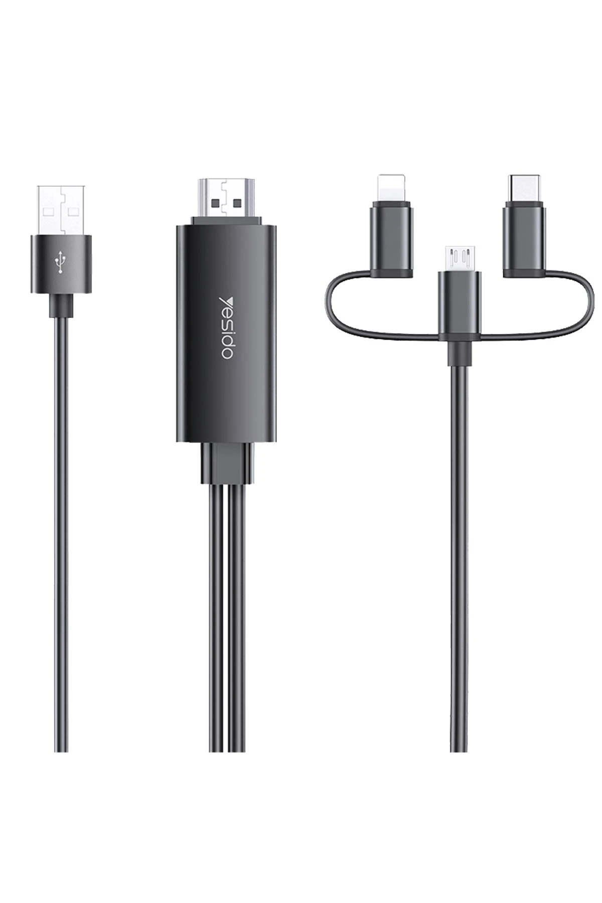 Yesido HM05 1.8m FHD 3in1 to HDMI Kablo