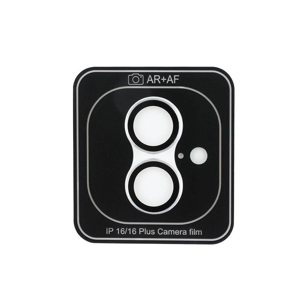 Apple iPhone 16 Guess Orjinal Lisanslı Metal Kamera Lens Koruyucu