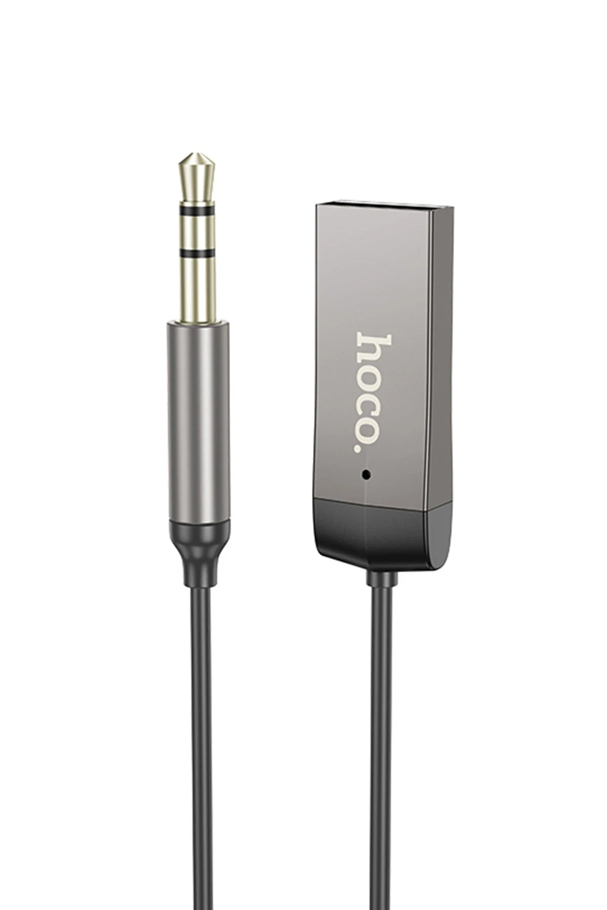 Hoco. E78 Tak Çalıştır BT Alıcılı 3.5mm Esnek Aux Kablo