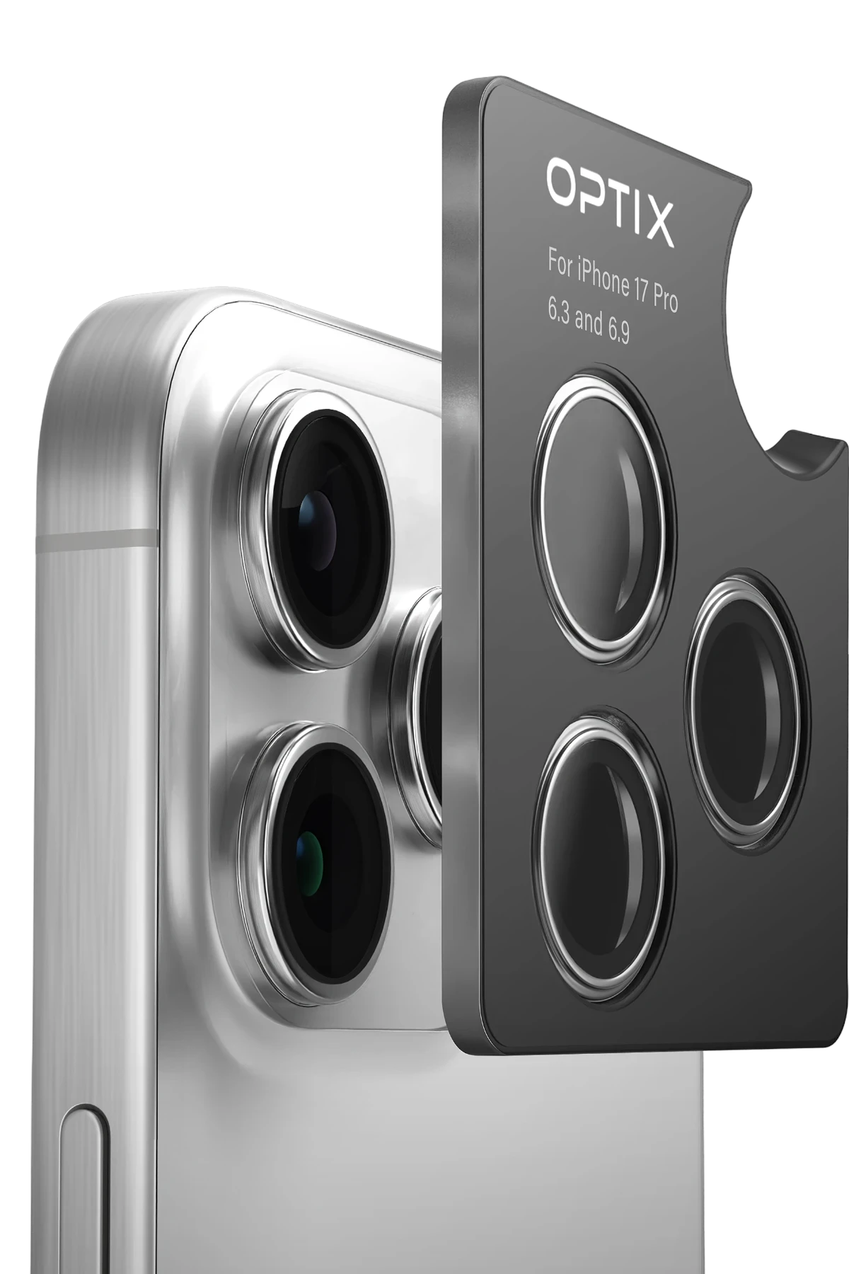 Uniq Apple iPhone 17 Optix Alüminyum Kamera Lens Koruyucu