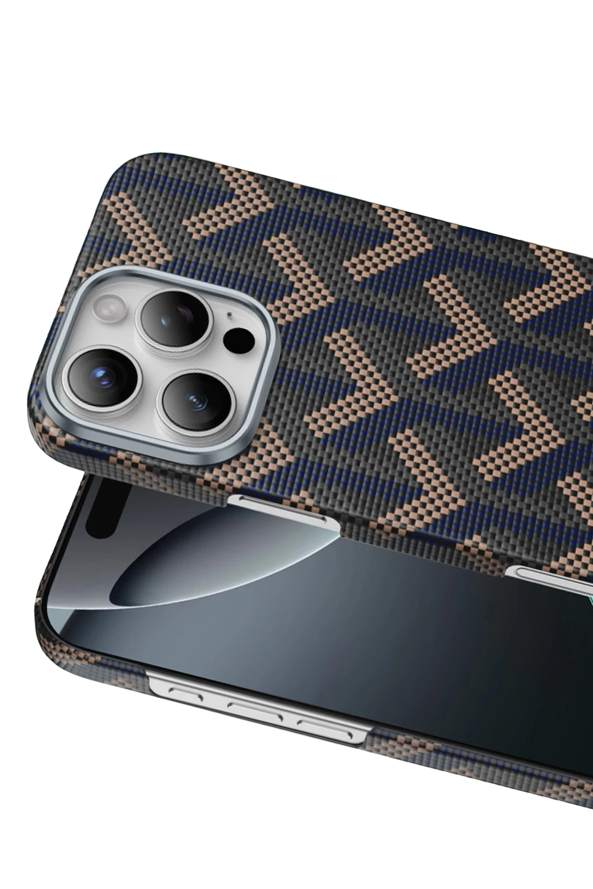 Keephone Apple iPhone 16 Pro Max Kevlar Prague Magsafe Kapak