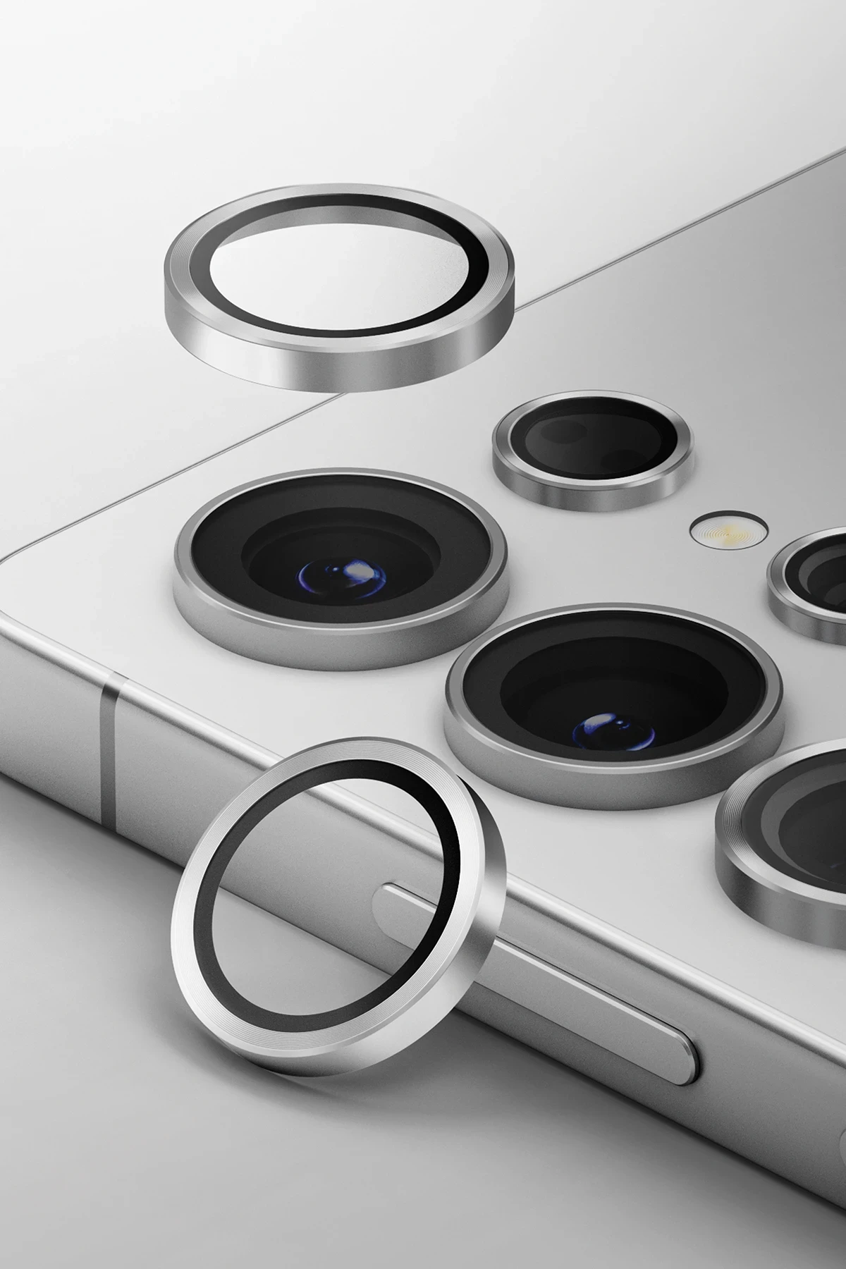Uniq Samsung Galaxy S25 Ultra Optix Alüminyum Kamera Lens Koruyucu