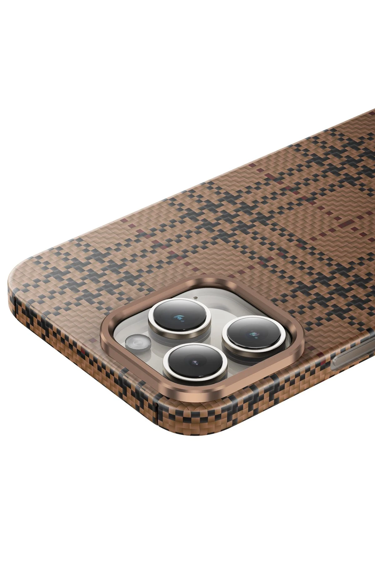 Keephone iPhone 15 Pro Max Scots Kevlar Magsafe Kılıf
