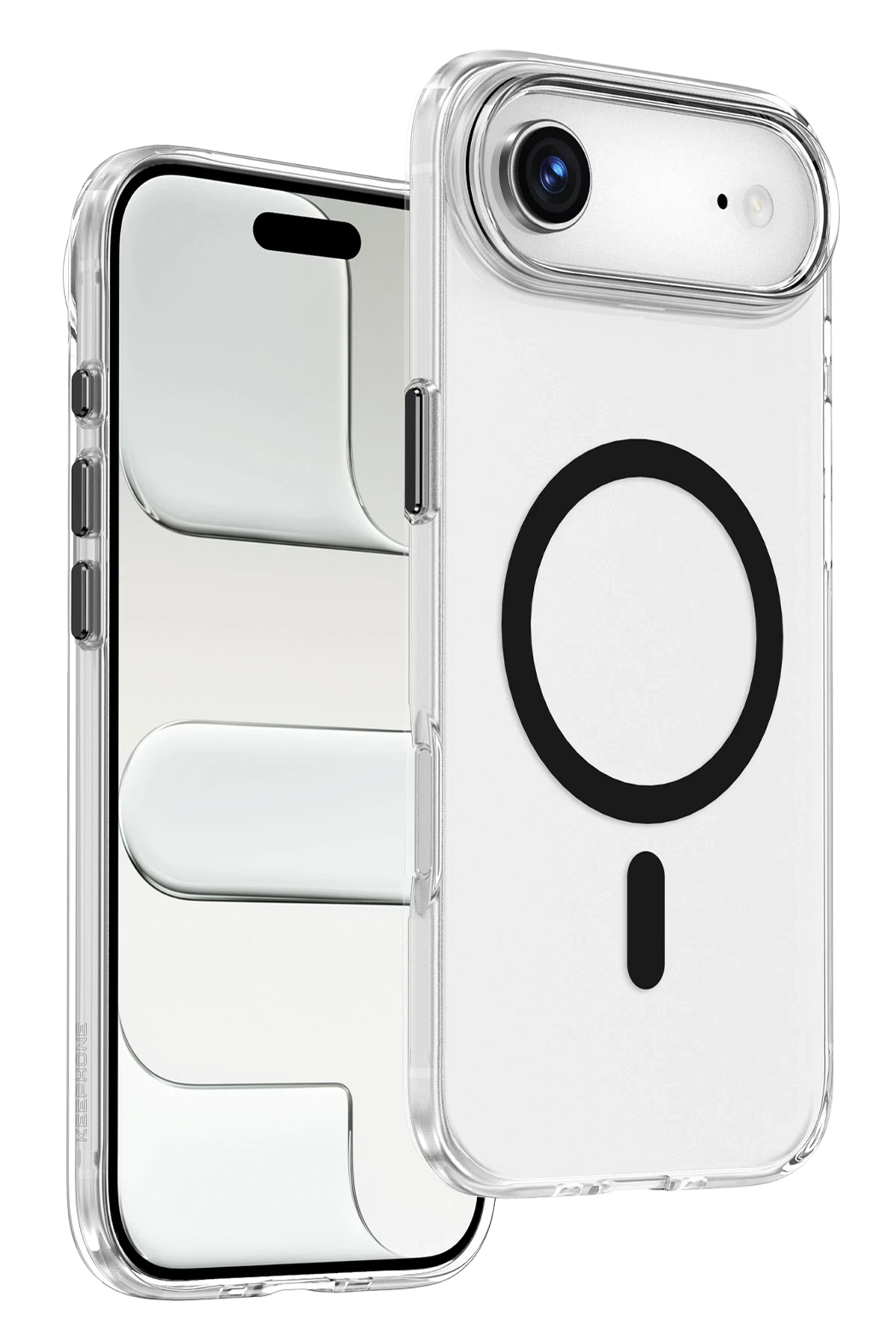 Keephone Apple iPhone 17 Air Aurora Şeffaf Magsafe Kılıf