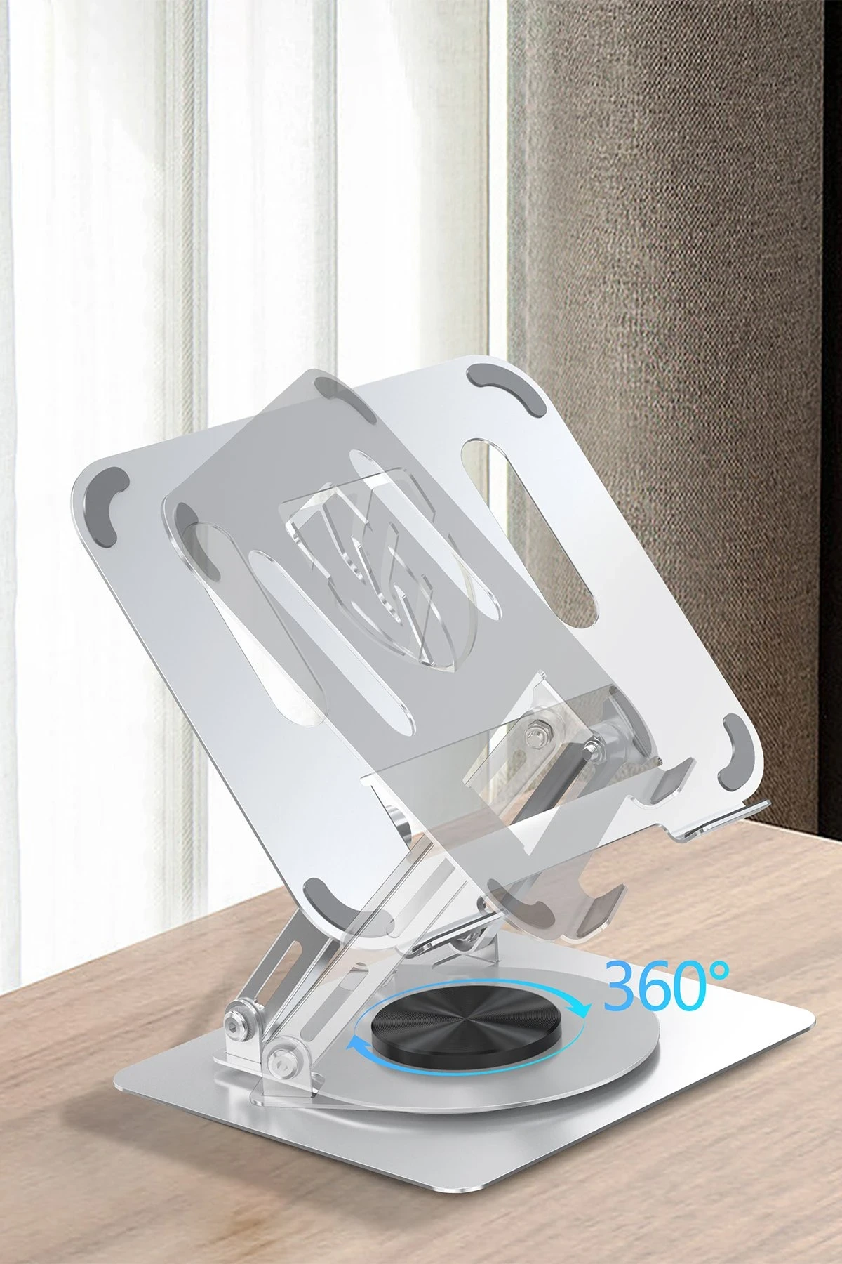 Earldom EH257 360 Derece Ayarlanabilir Metal Laptop Standı