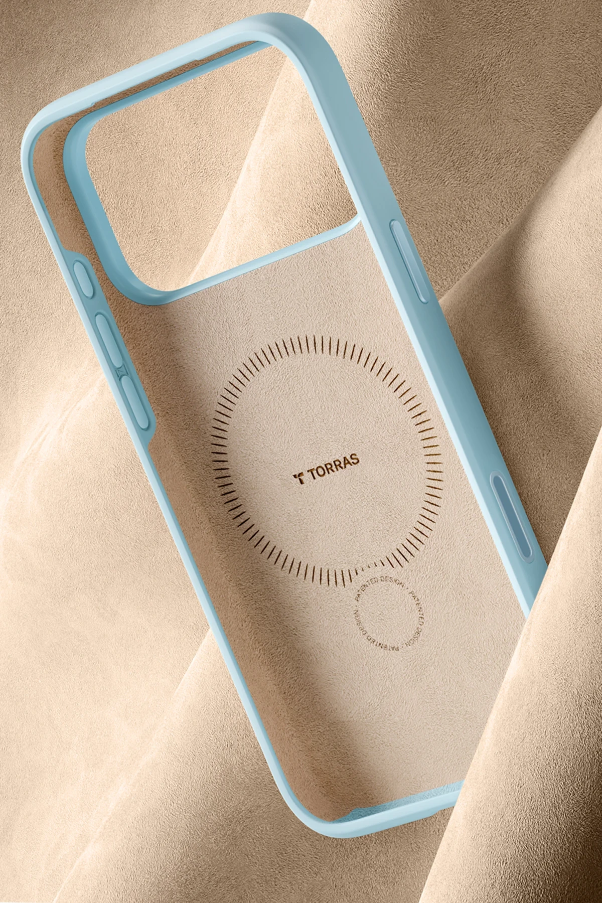 Torras Apple iPhone 17 Pro O Stand Spin Silicone Serisi Magsafe Kılıf