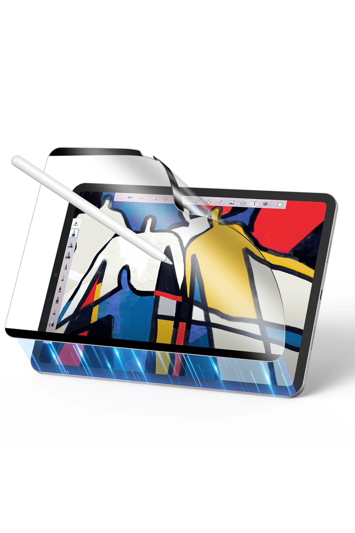 ESR Apple iPad Pro 11 (2024) Paper-Feel Manyetik Tablet Ekran Koruyucu