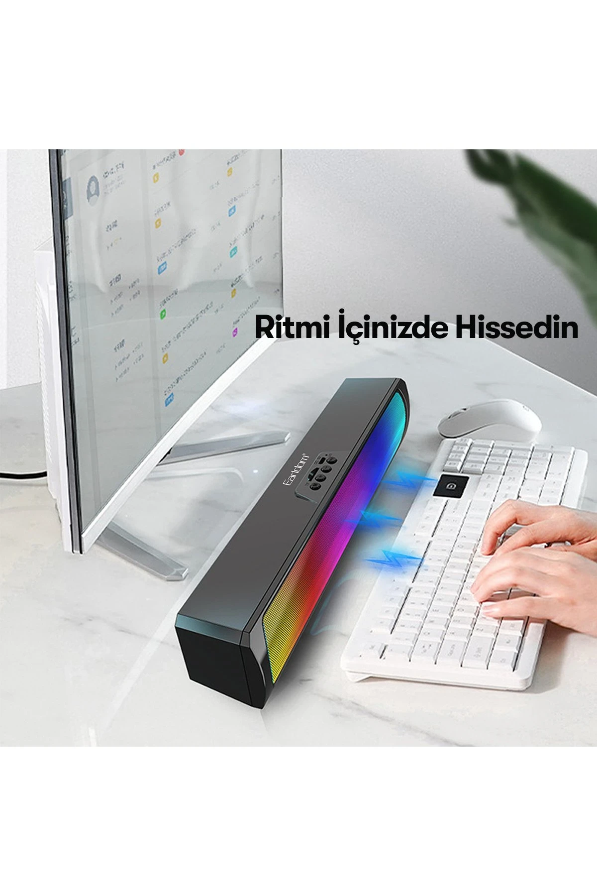 Earldom A24 Pro Magic Light Kablosuz Hoparlör