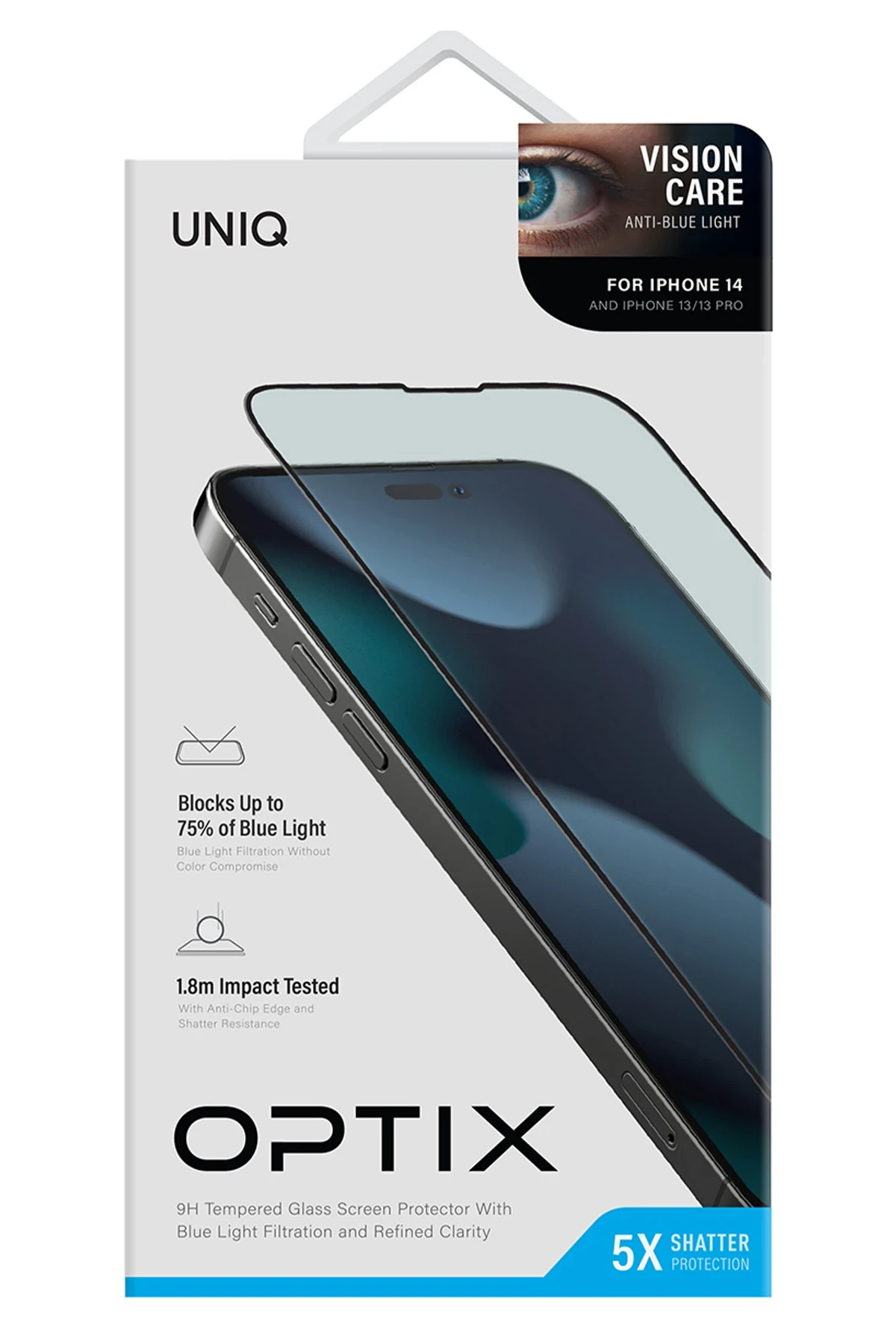 Uniq iPhone 14 Plus Optix Vision Care Cam Ekran Koruyucu