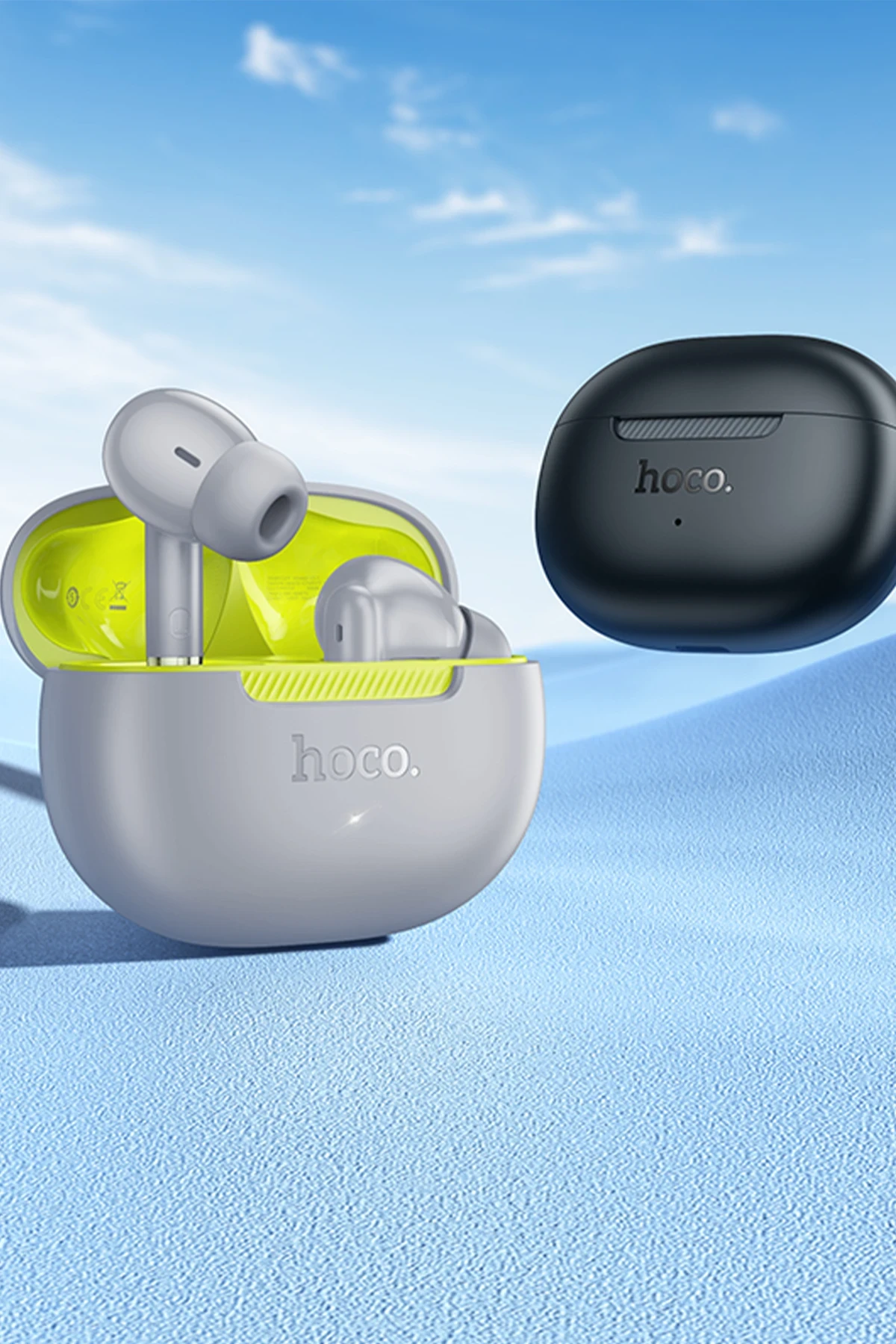 Hoco. EQ24 Estrella Aktif Gürültü Engelleyici Özellikli Bluetooth 5.4 Kablosuz TWS Airpods Kulaklık