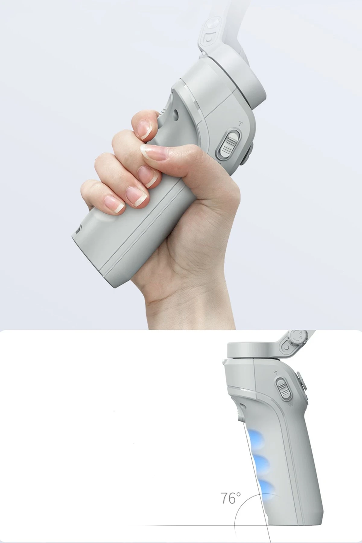 Yesido SF18 360 Derece Otomatik Yüz Takipli Tripodlu BT 5.0 Selfie Gimbal