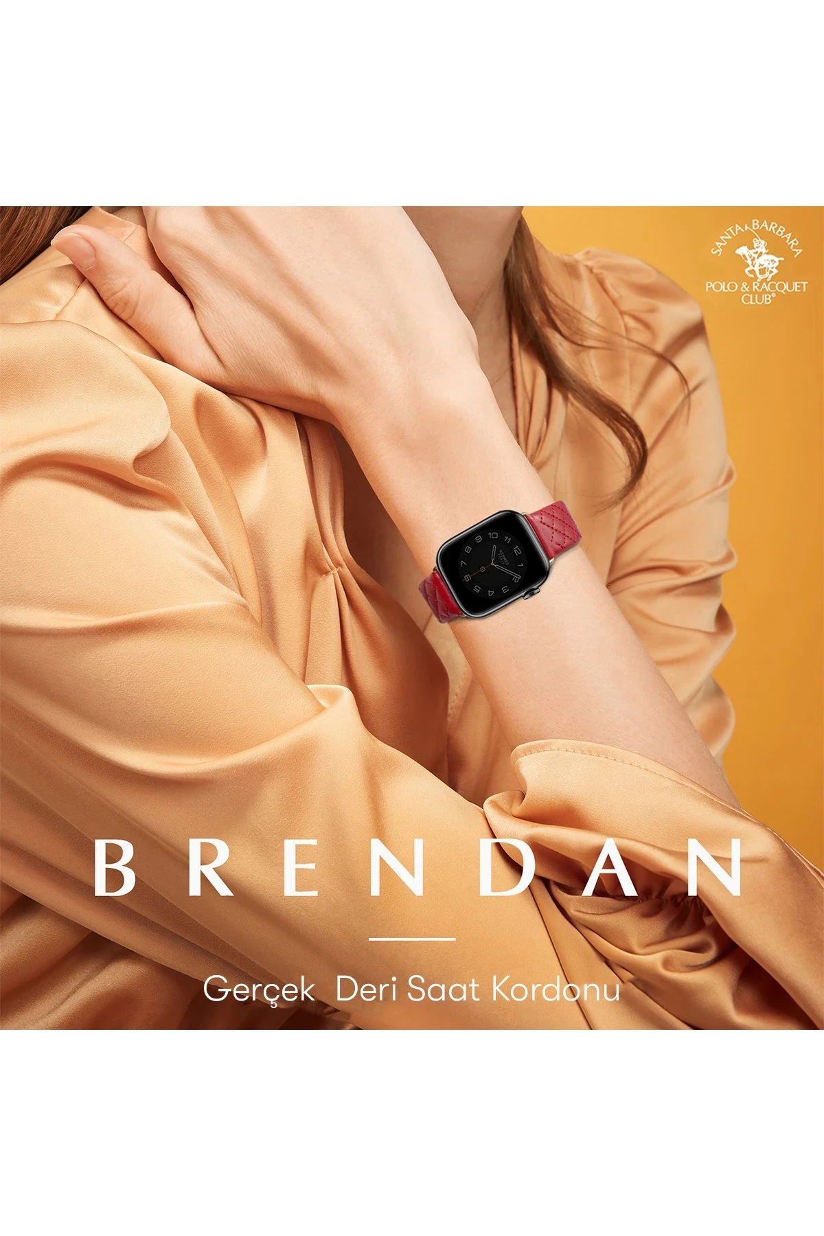 Santa Barbara Polo Racquet Club Watch 42mm Brendan Deri Kordon