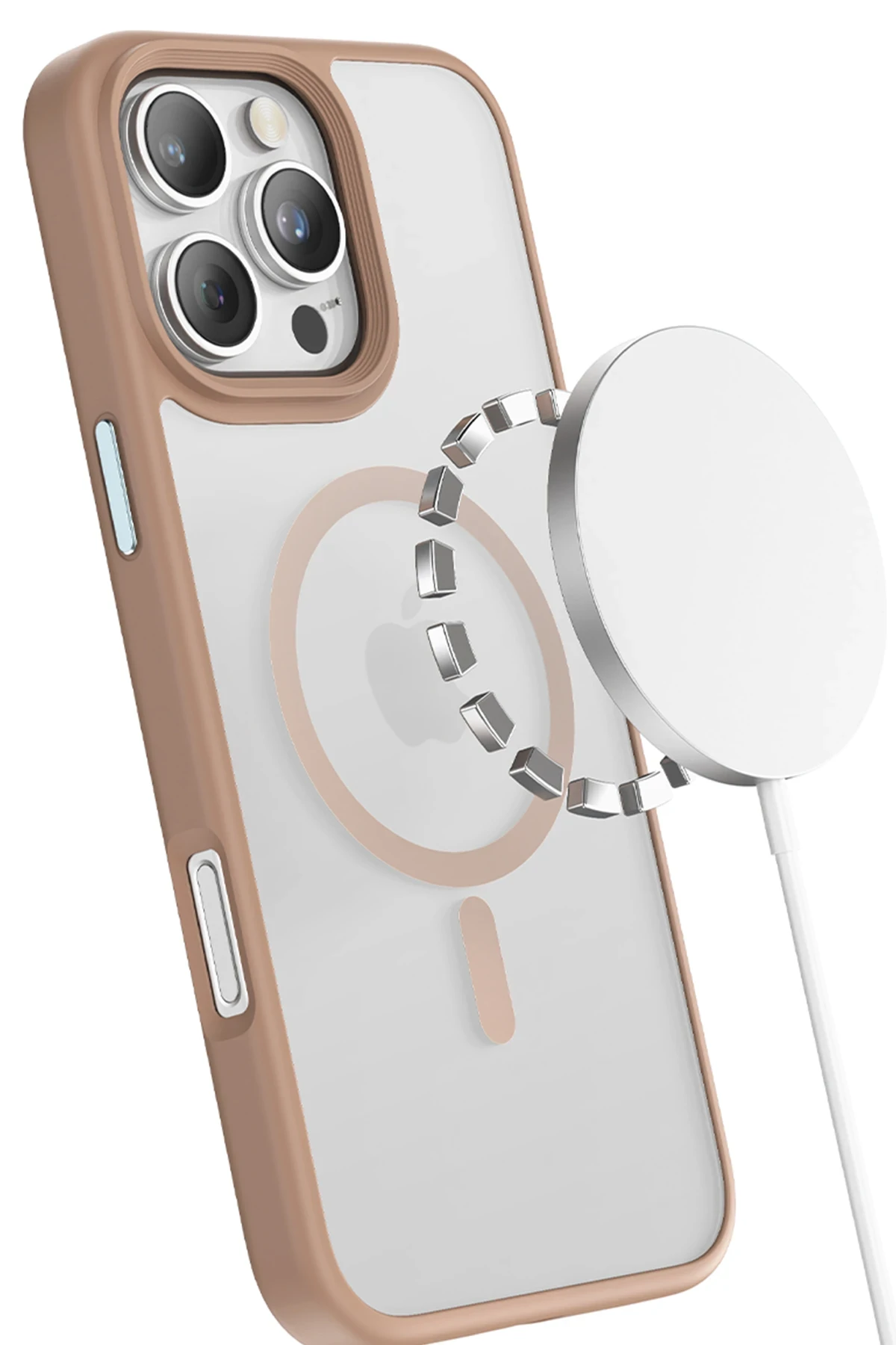Keephone iPhone 16 Pro Max Mago Pro Magsafe Kılıf - Siyah Titanyum