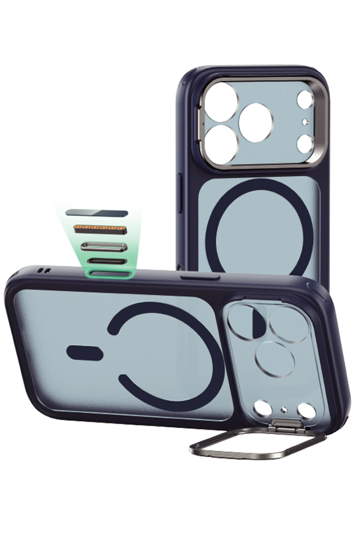 ESR Apple iPhone 17 Pro Classic Hybrid Magsafe Standlı Kapak