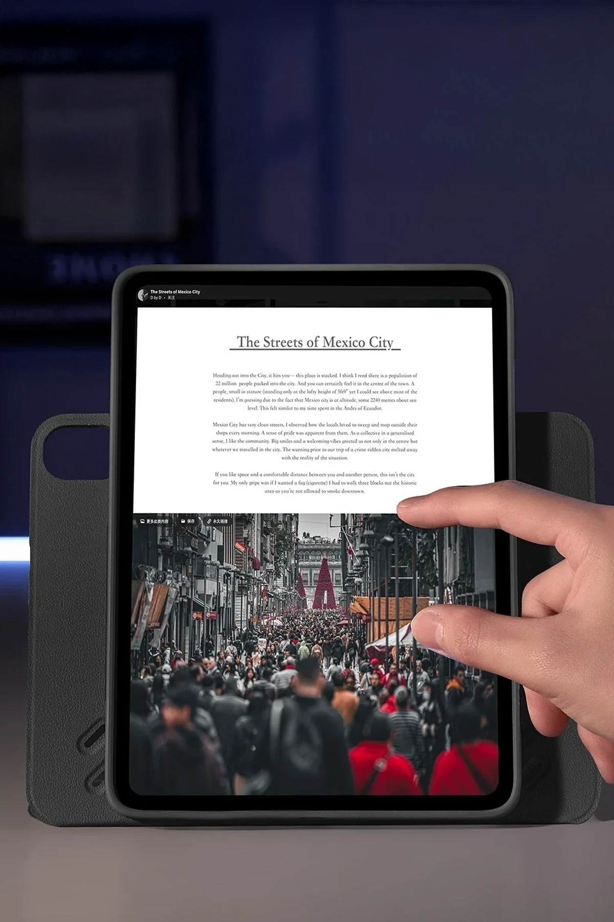 ESR Apple iPad Pro 13 (2024) Shift Manyetik Tablet Kılıfı