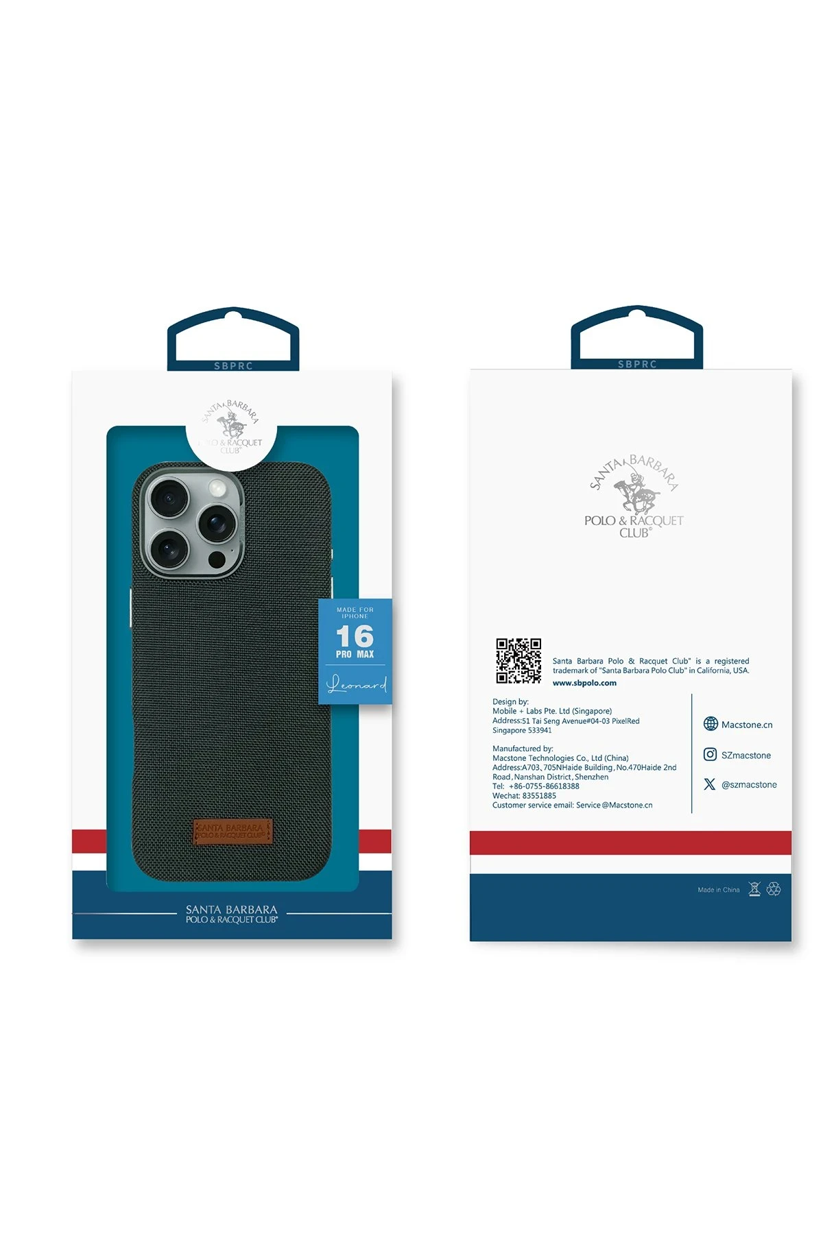 Santa Barbara Polo Racquet Club iPhone 16 Leonard Magsafe Kapak