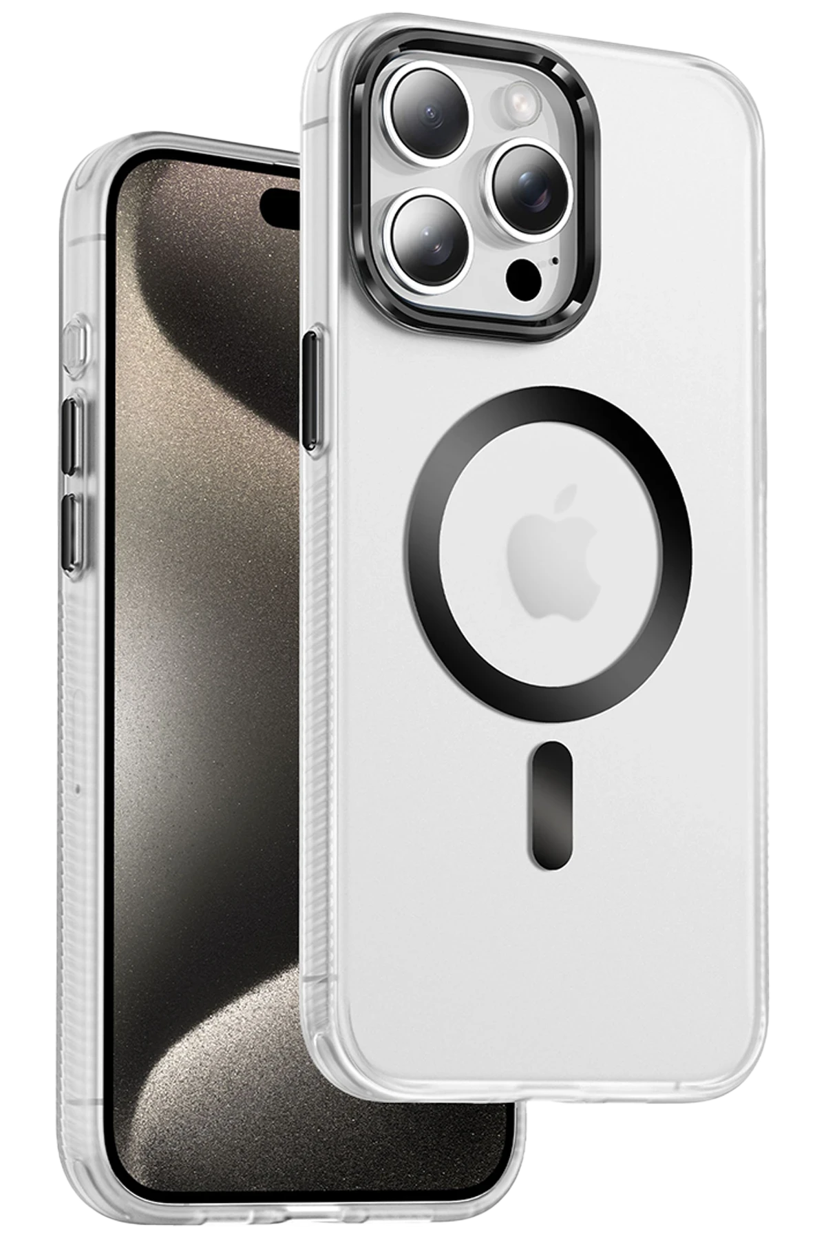 Keephone iPhone 15 Pro Max Dazzle Pro Matte Magsafe Kılıf