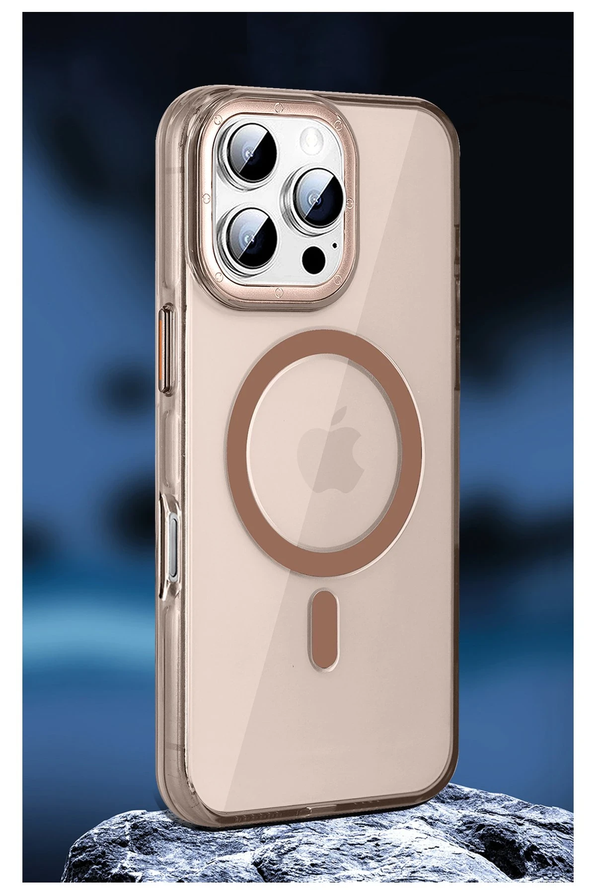 HDD iPhone 16 Pro HBC-274 PC 2.0 Şeffaf Magsafe Kapak