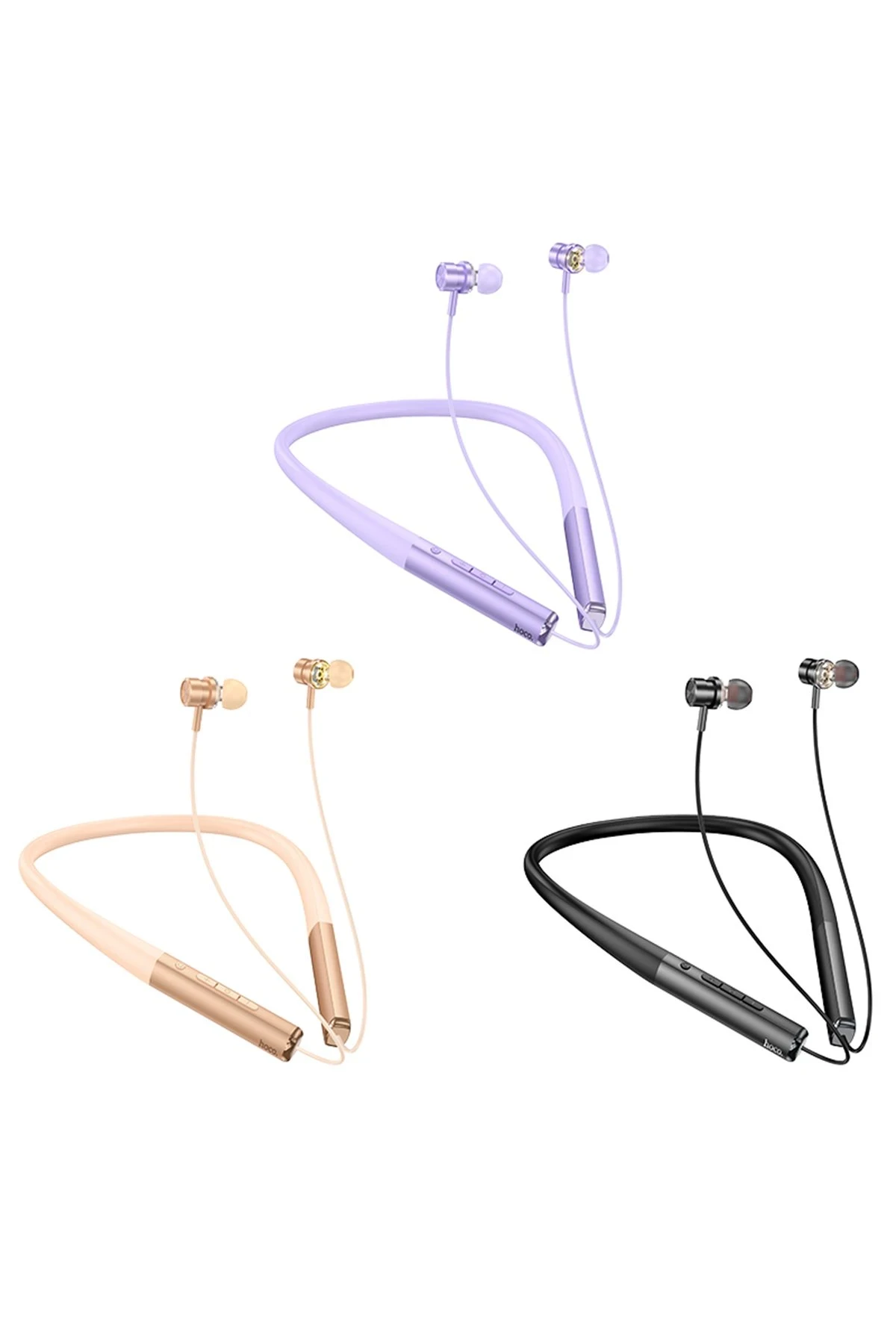 Hoco. ES71 Platinum BT 5.3 Boyun Askı Özellikli Kablosuz Bluetooth Kulaklık