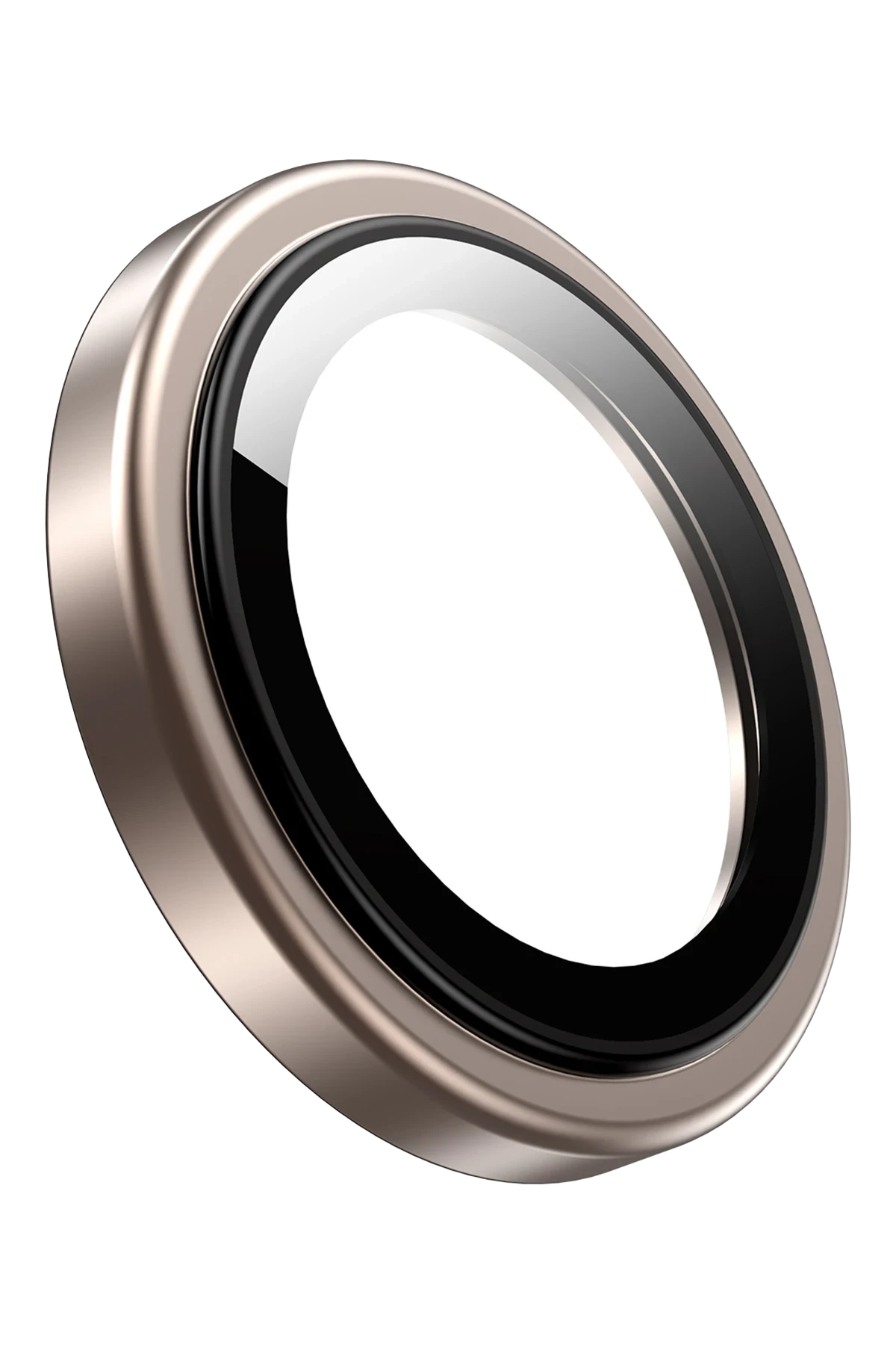 Keephone iPhone 16 Pro Max Silikon Metal Kamera Lens Koruyucu
