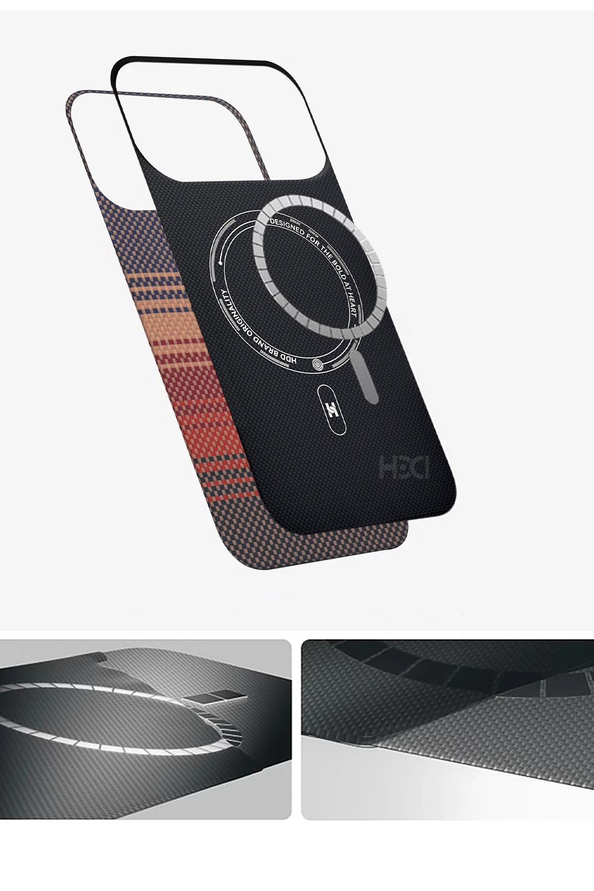 HDD Apple iPhone 17 Pro Max HBC-350 Ruaha Kevlar Magsafe Kapak