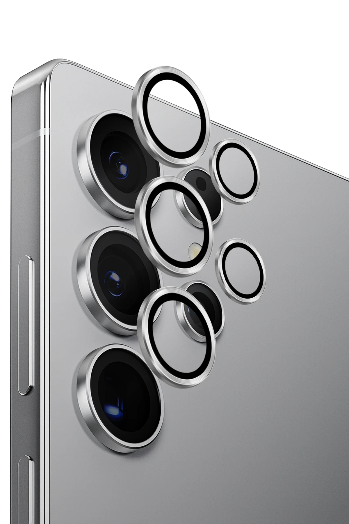 Uniq Samsung Galaxy S25 Ultra Optix Alüminyum Kamera Lens Koruyucu