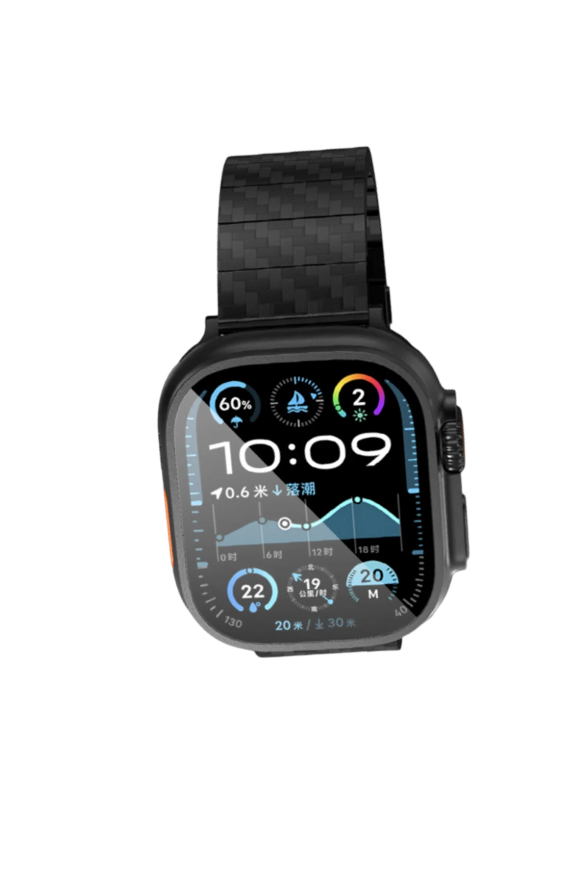 Keephone Apple Watch Ultra 2 49mm Morgan Aramid Fiber Kordon