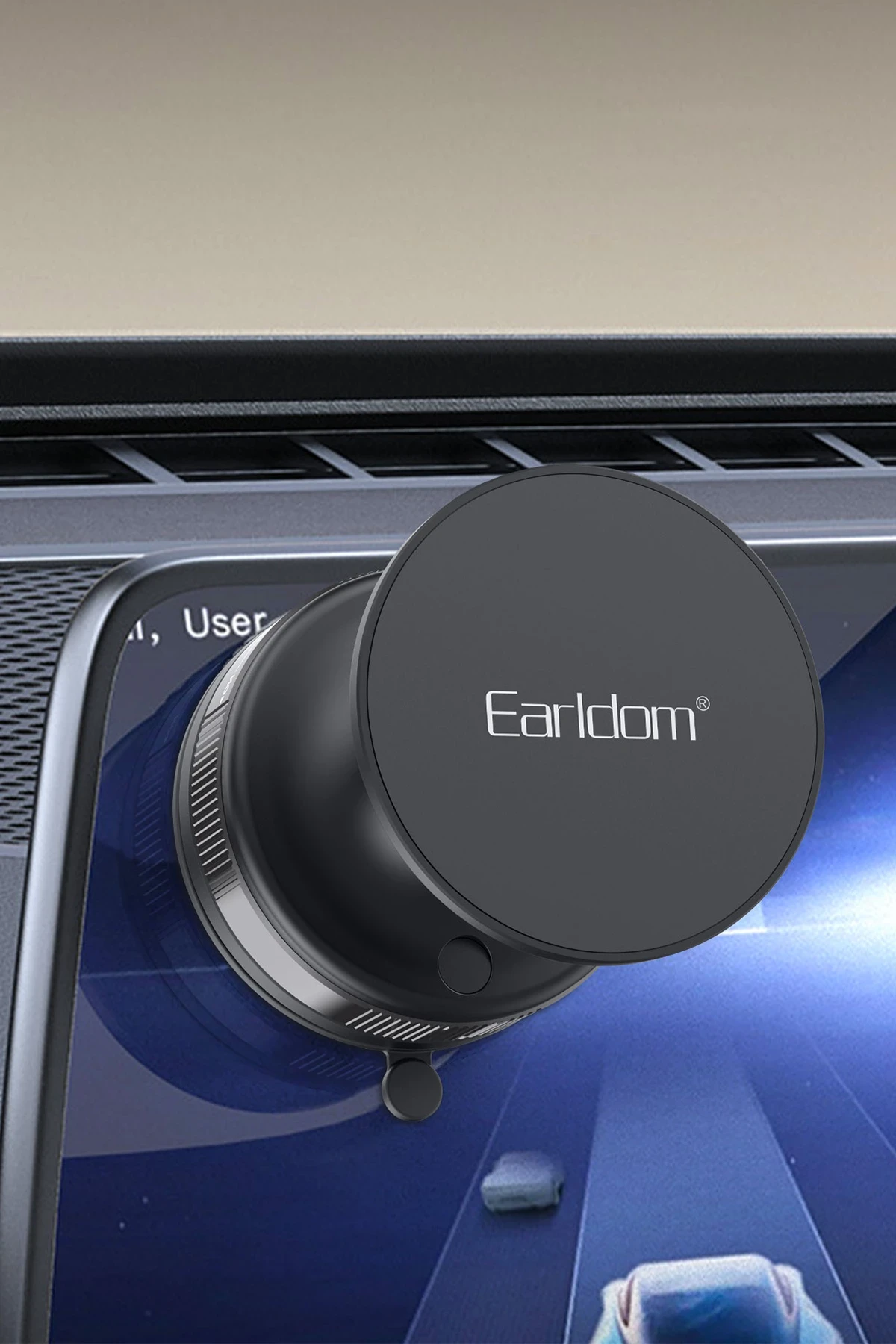 Earldom EH317 Ayarlanabilir Vantuzlu Manyetik Universal Telefon Tutucu