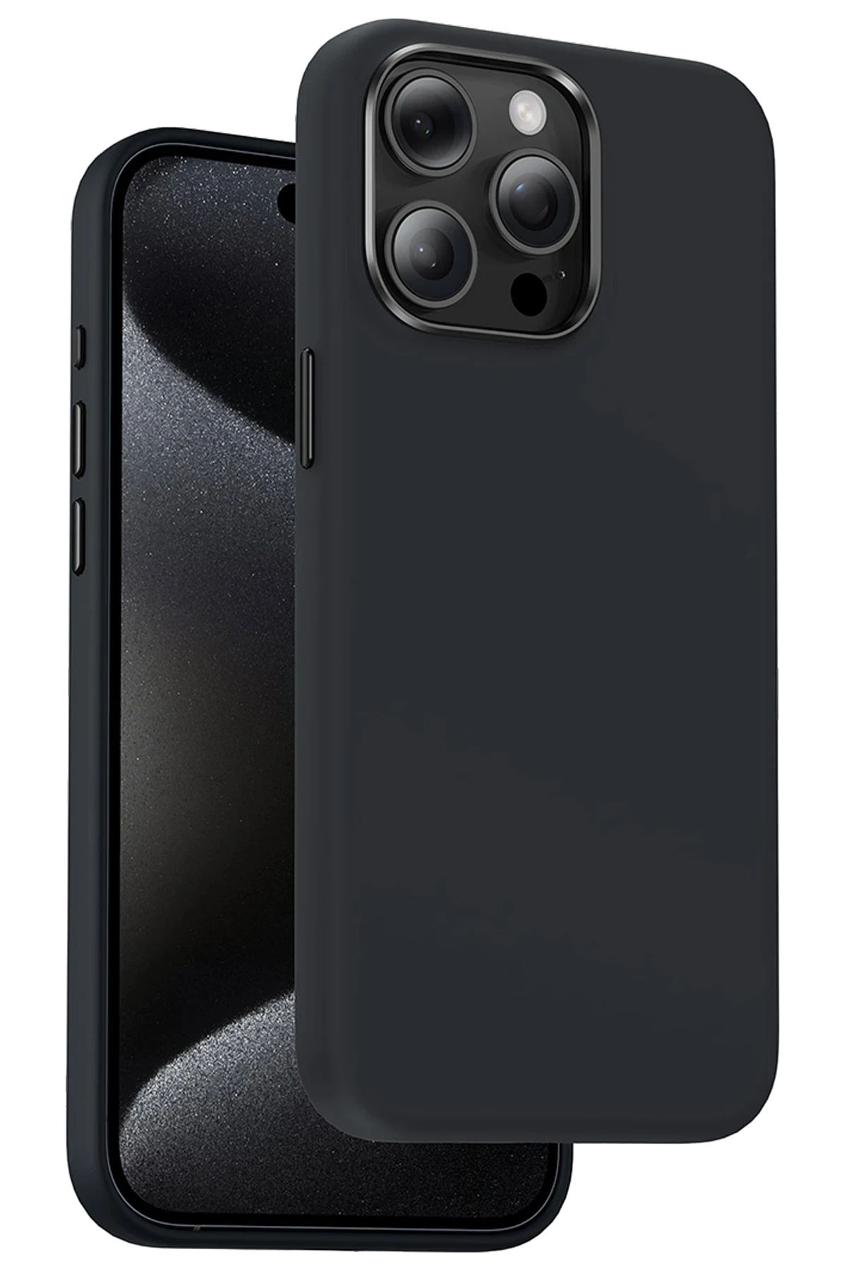Keephone iPhone 15 Pro Max Rosana Silikon Kılıf
