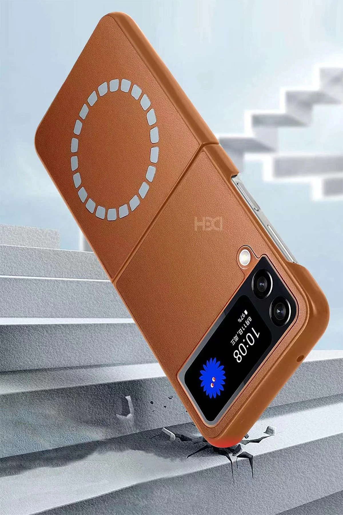 HDD Samsung Galaxy Z Flip 4 Kılıf HBC-156 Forum Magneticsafe Kapak