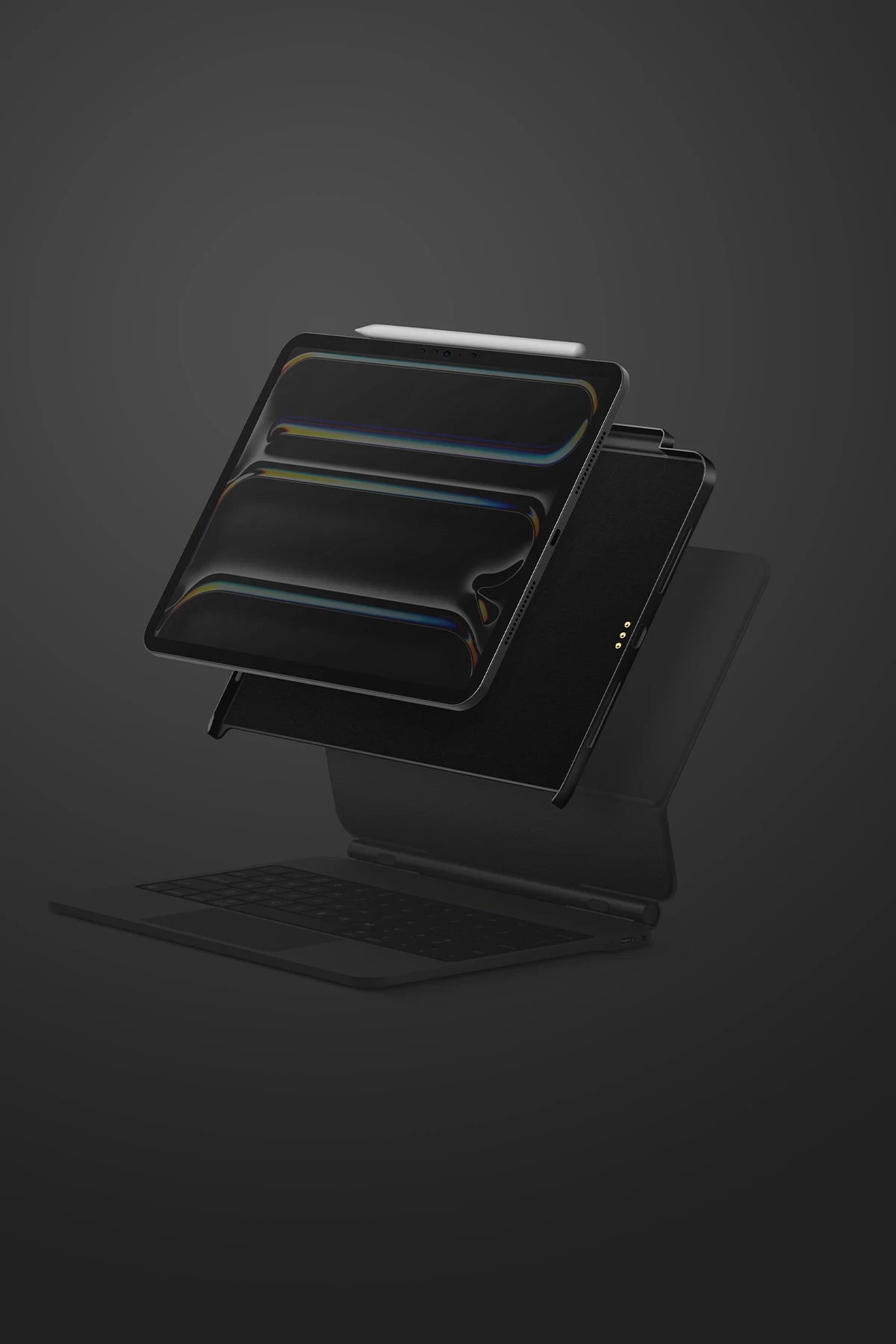 Uniq iPad Pro 13 (2024) Axel Manyetik Tablet Kılıf