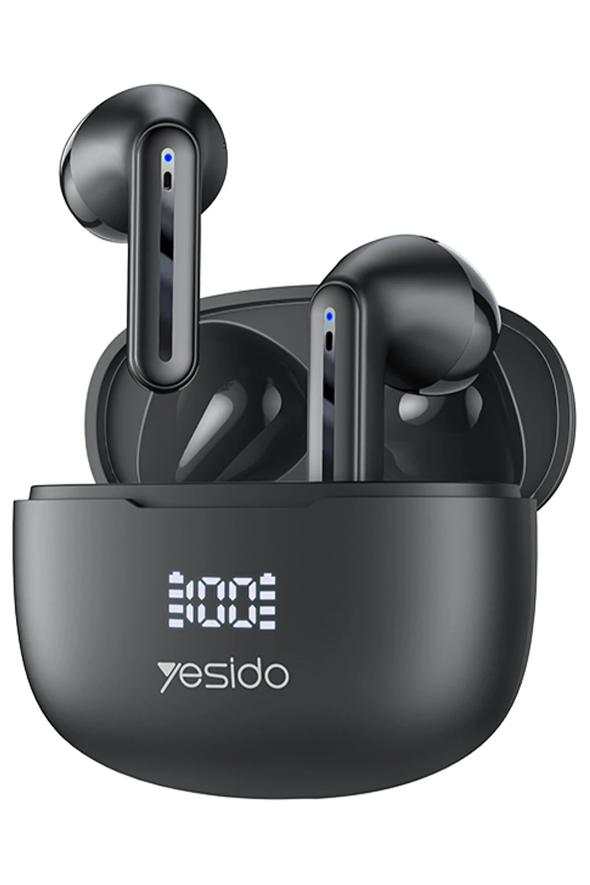 Yesido TWS19 Aktif Gürültü Engelleyici Özellikli Dijital Şarj Göstergeli BT 5.3 Kablosuz Airpods Kulaklık
