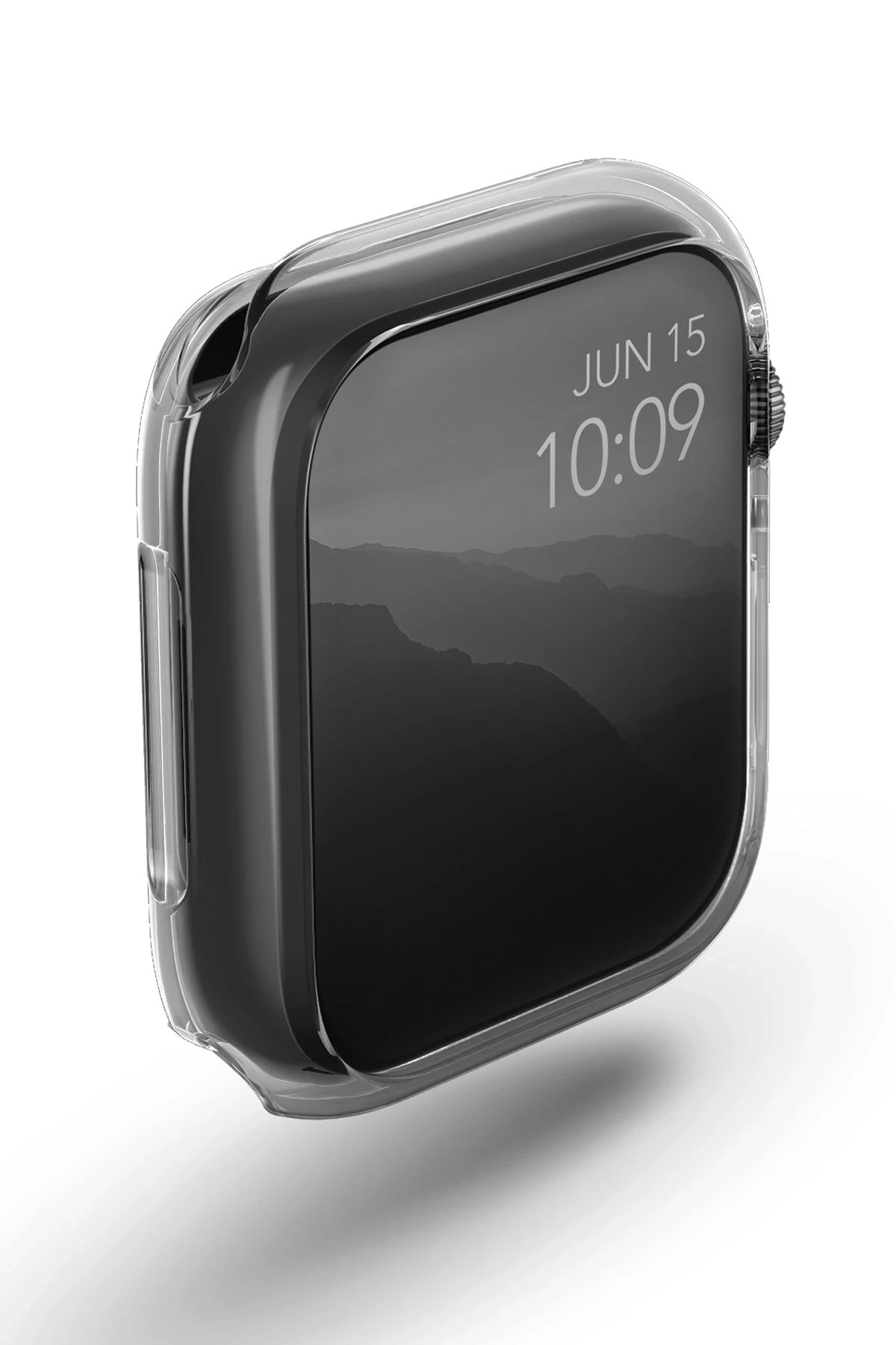 Uniq Watch 41mm Glase Dual Pack Kasa Koruyucu - Siyah-Şeffaf