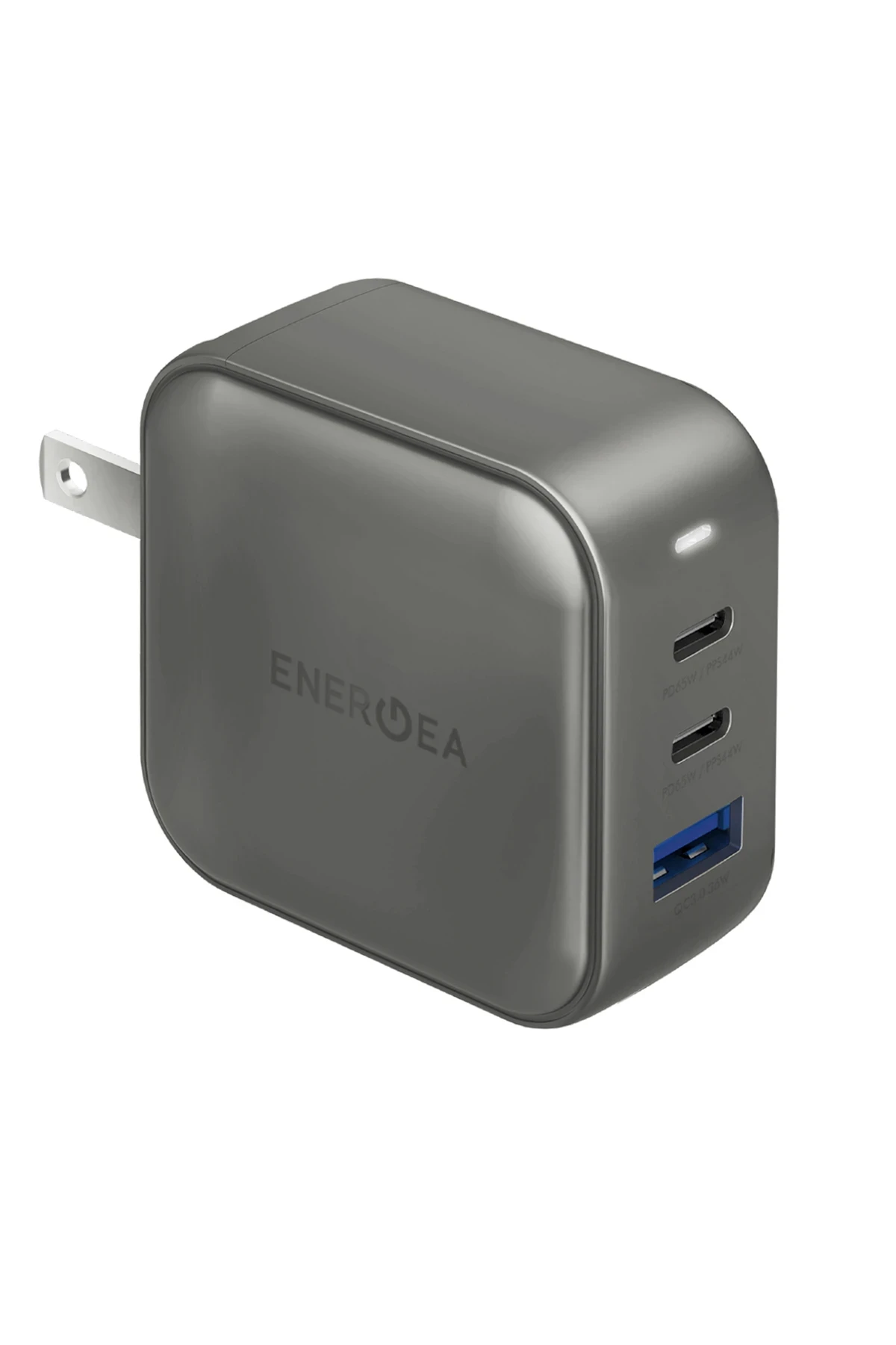 Energea TravelWorld Universal GaN66 2 Adet 65W Type-C ve 1 Adet 36W USB 3.0 Çıkışlı Hızlı Şarj Aleti