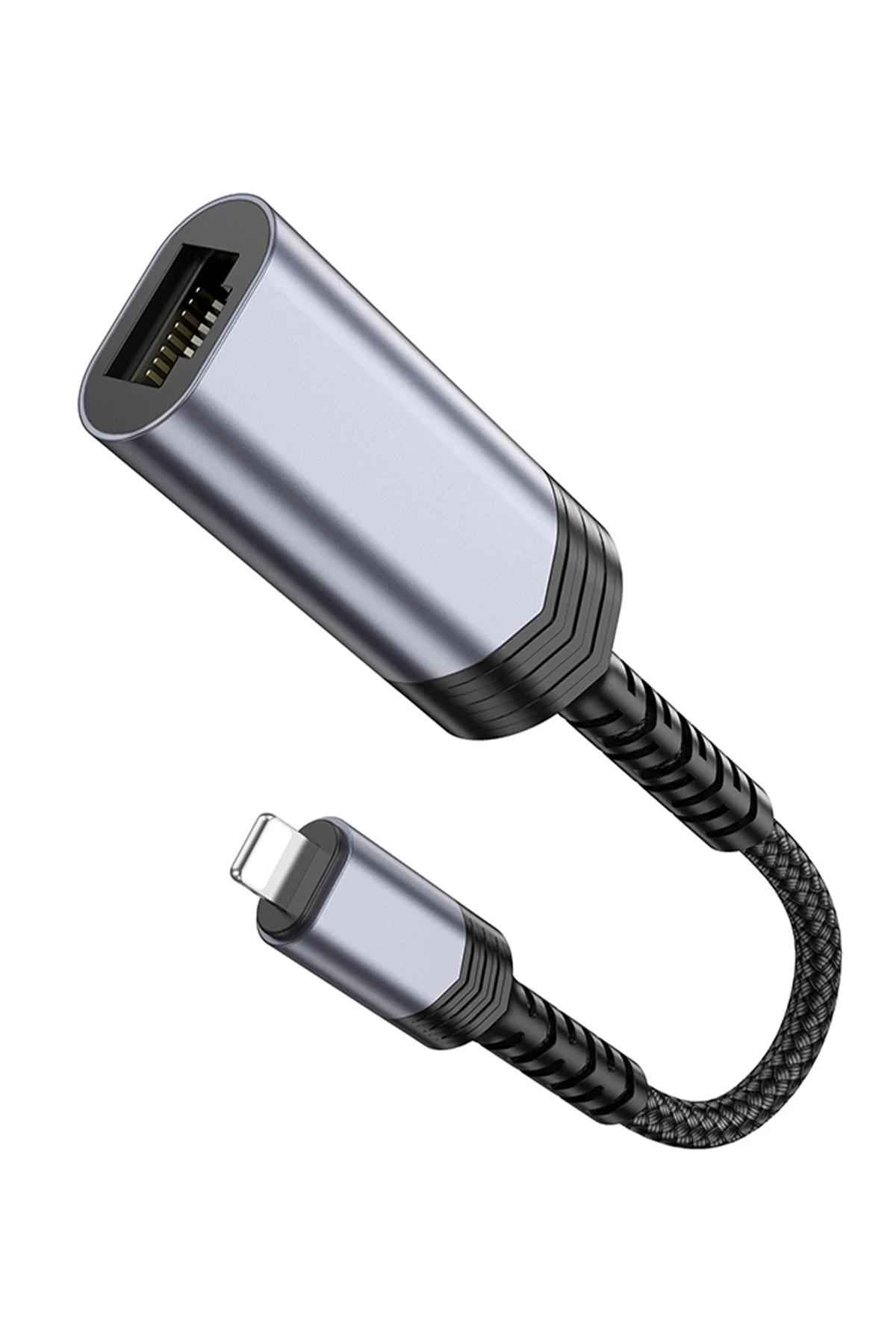 Hoco. UA26 Tak Çalıştır Lightning to RJ45 100 Mbps Ethernet Dönüştürücü